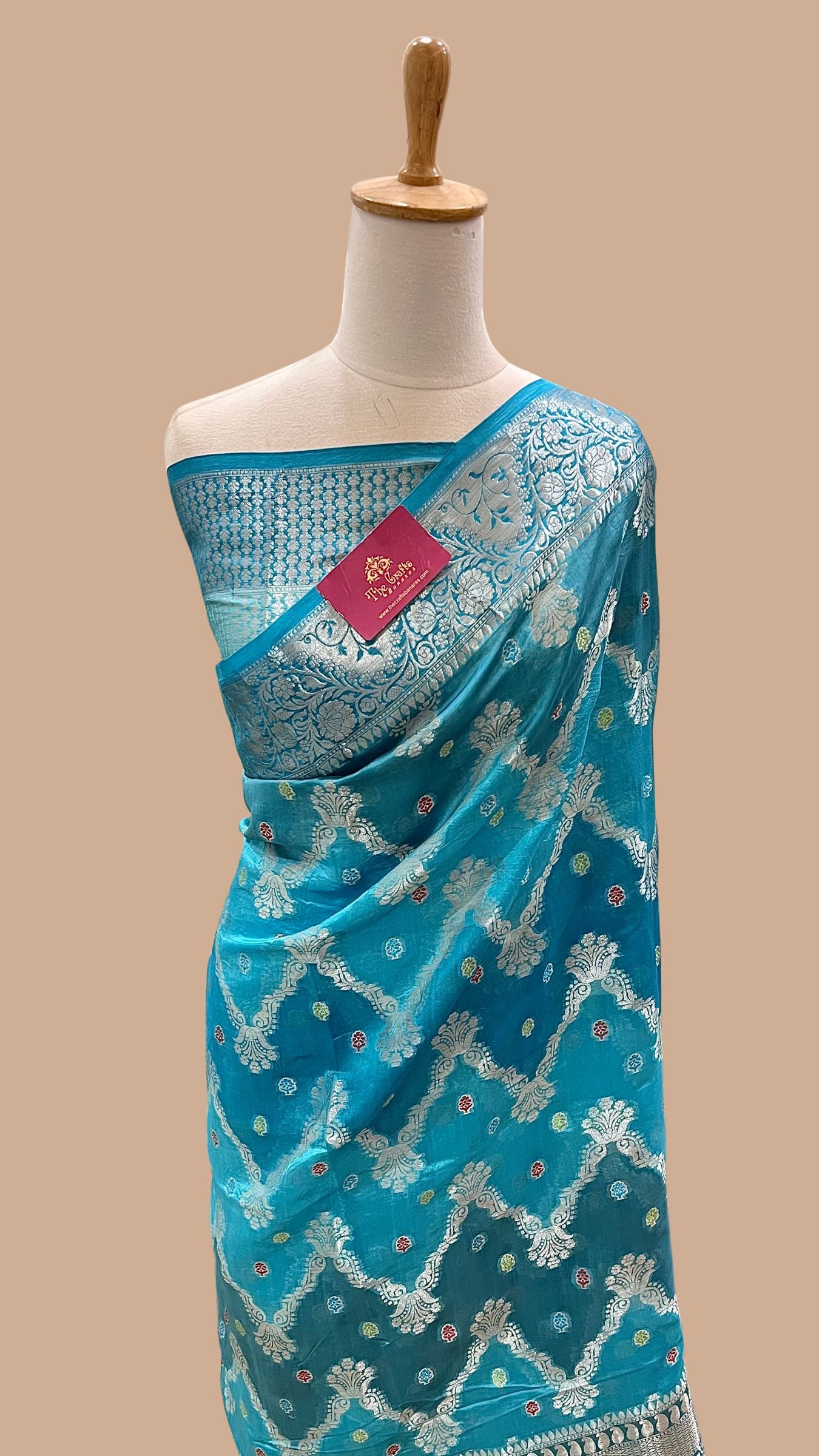 Pure Chiniya Silk Banarasi Saree
