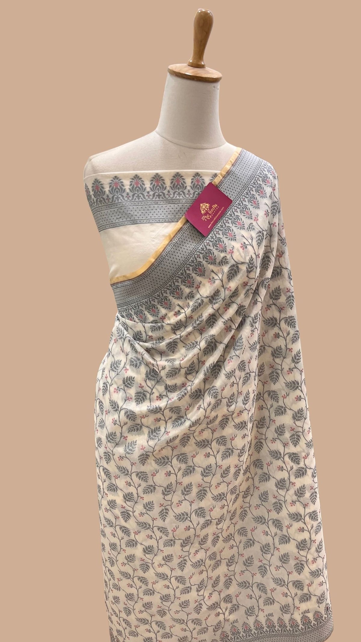 Pure Cotton Patola Reshmi Zari Banarasi Saree