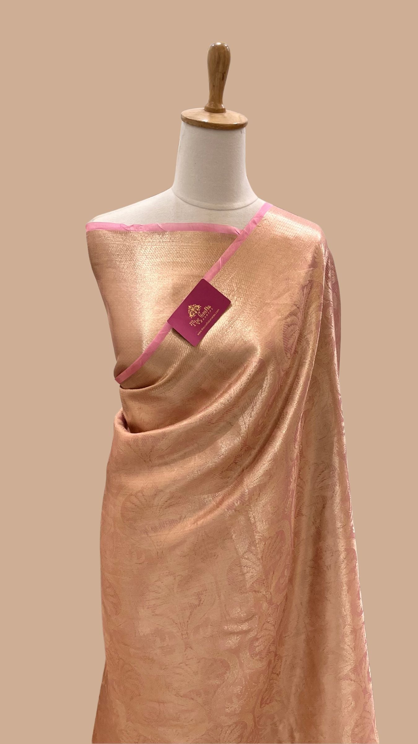 Pure Tissue Brocade Banarasi Saree