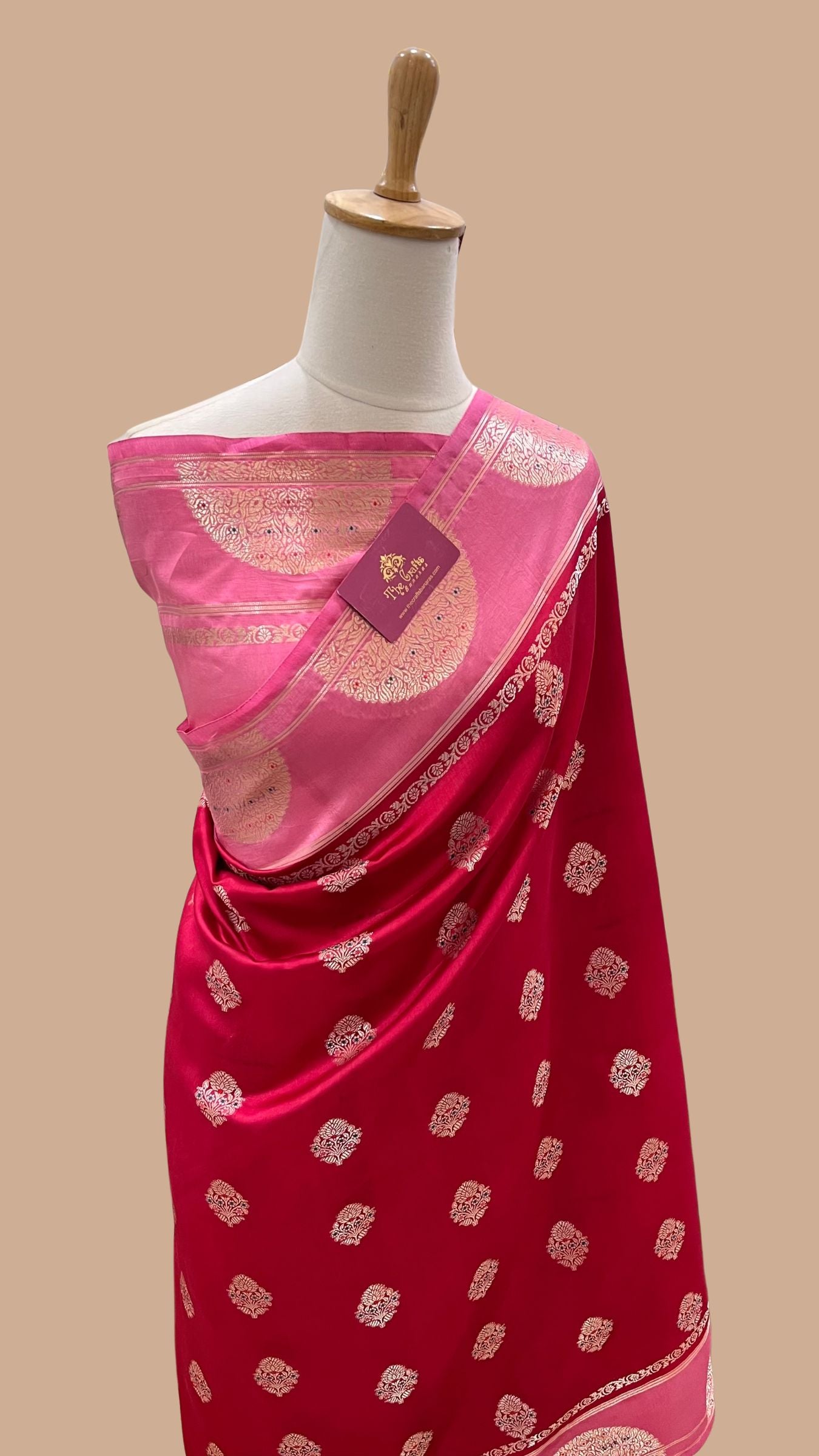 Pure Mango Silk Banarasi Saree