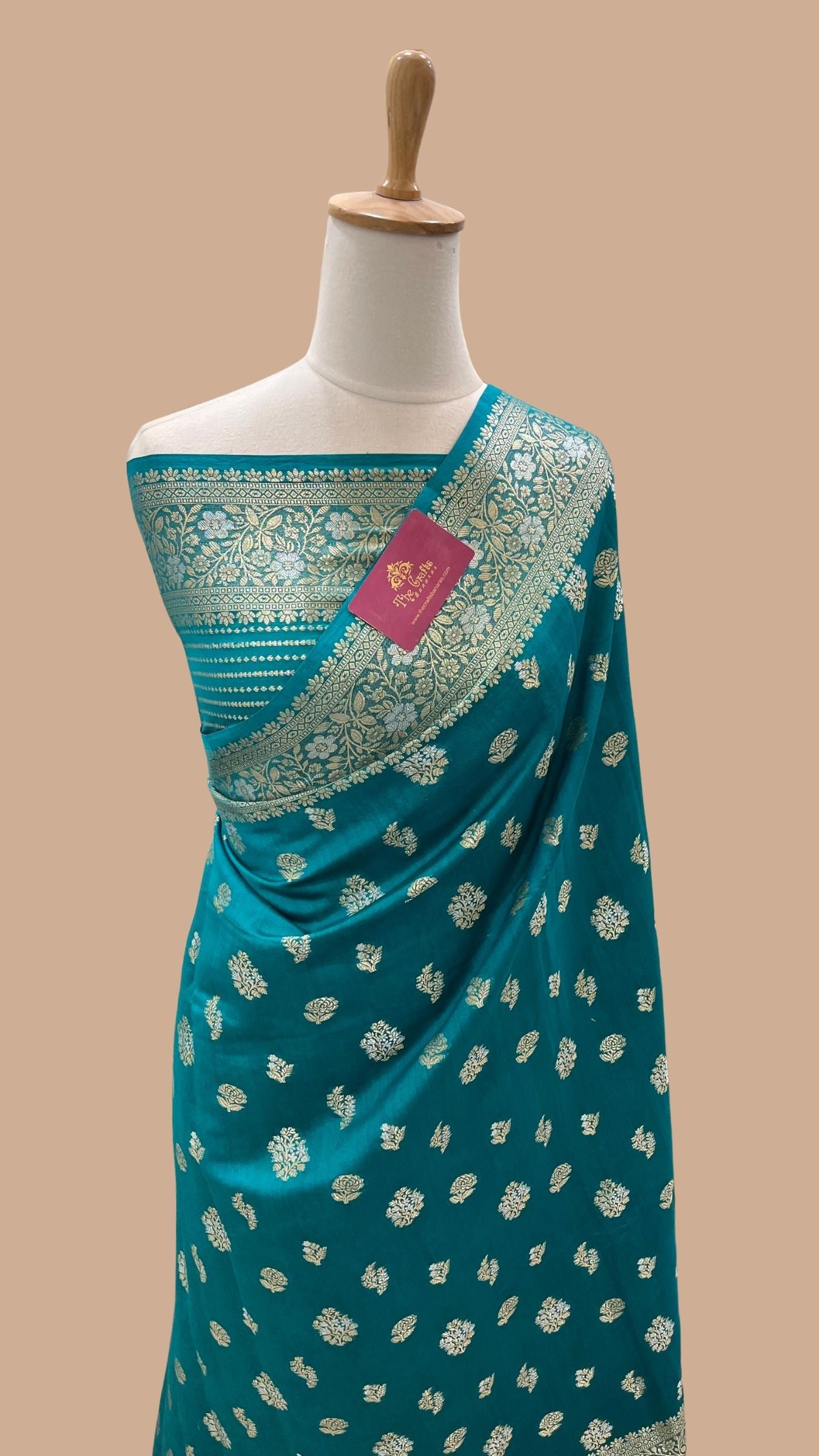 Pure Chiniya Silk Banarasi Saree
