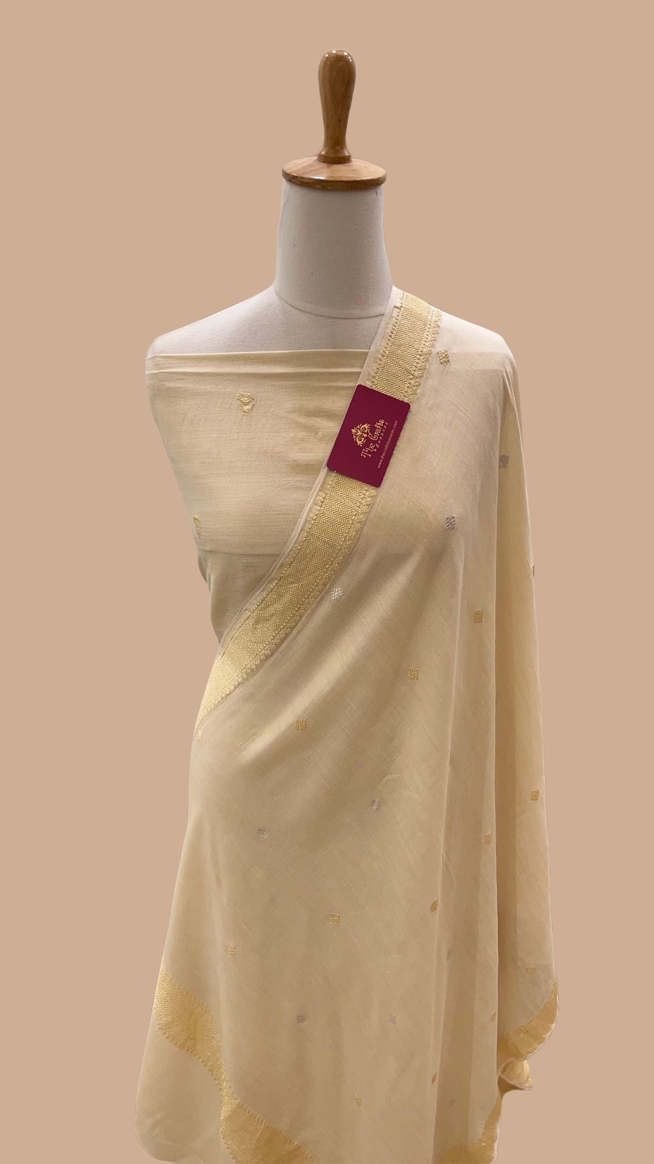 Pure Munga Silk Banarasi Dress Material