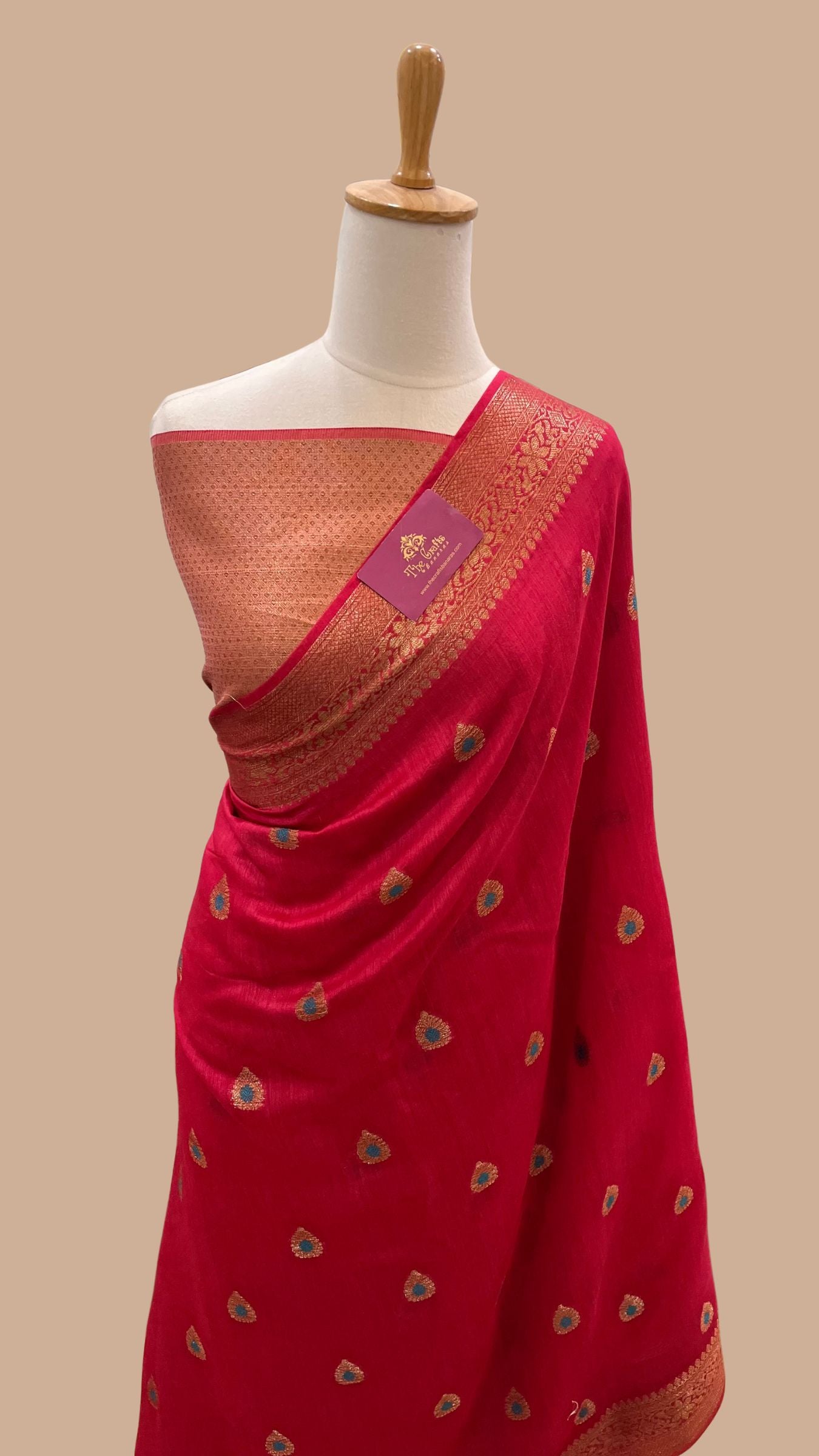 Pure Munga Silk Banarasi Saree