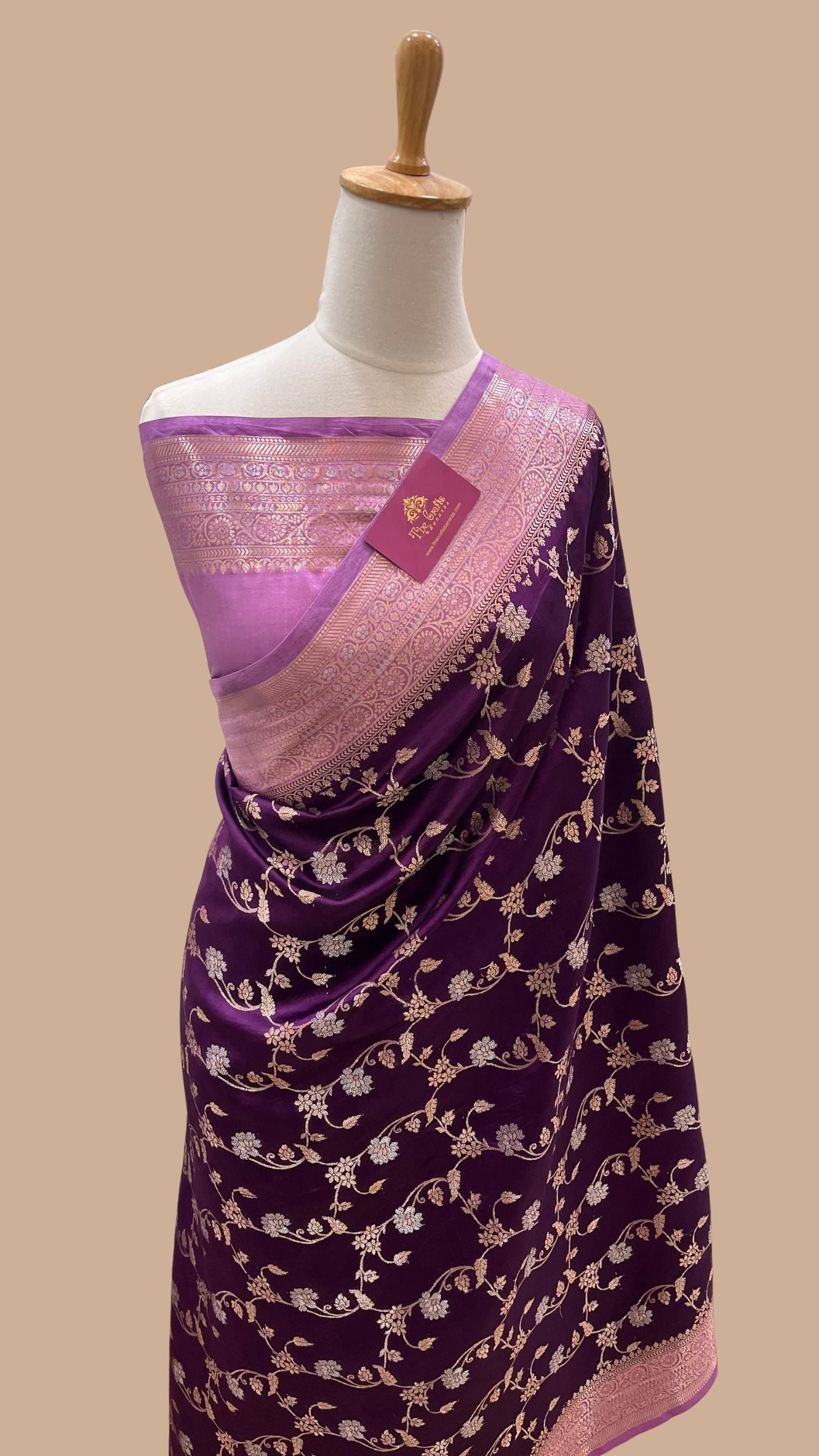 Pure Mango Silk Banarasi Saree
