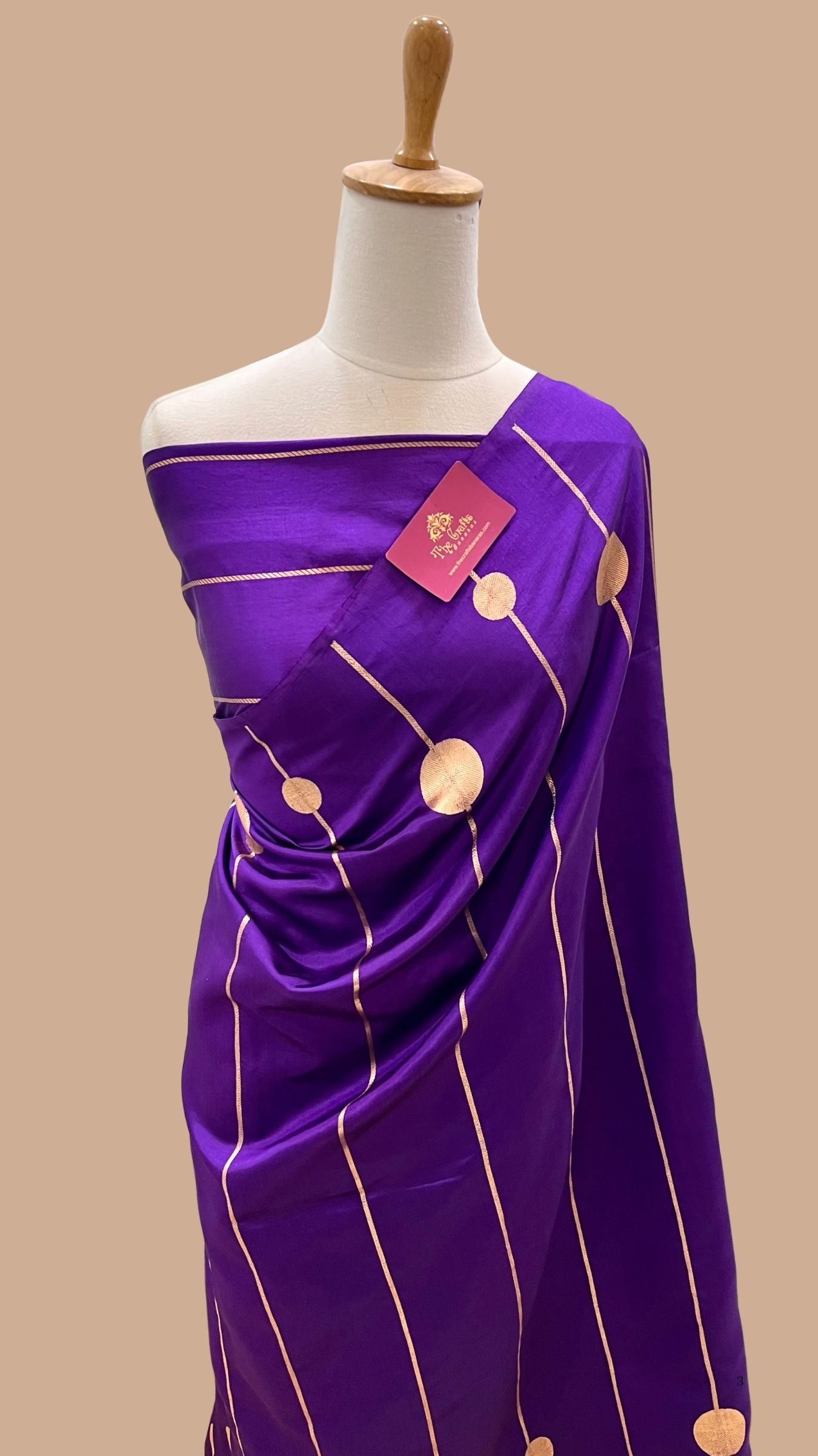 Pure Mango Silk Handloom Banarasi Saree