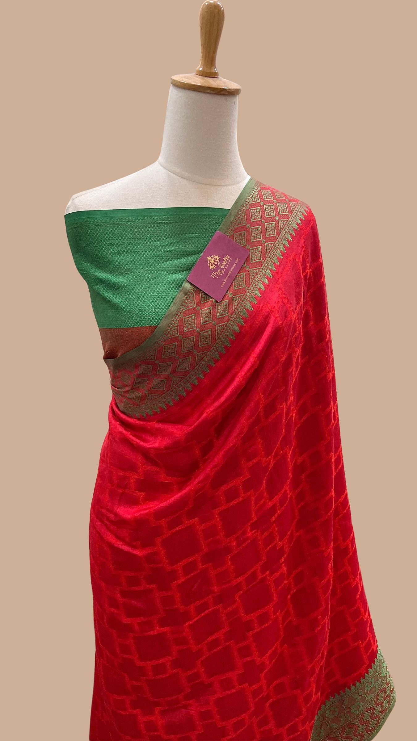Pure Chiniya Silk Banarasi Saree