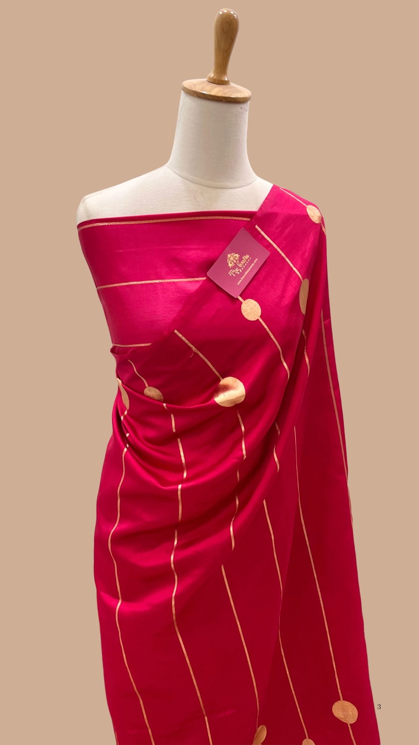 Pure Mango Silk Handloom Banarasi Saree