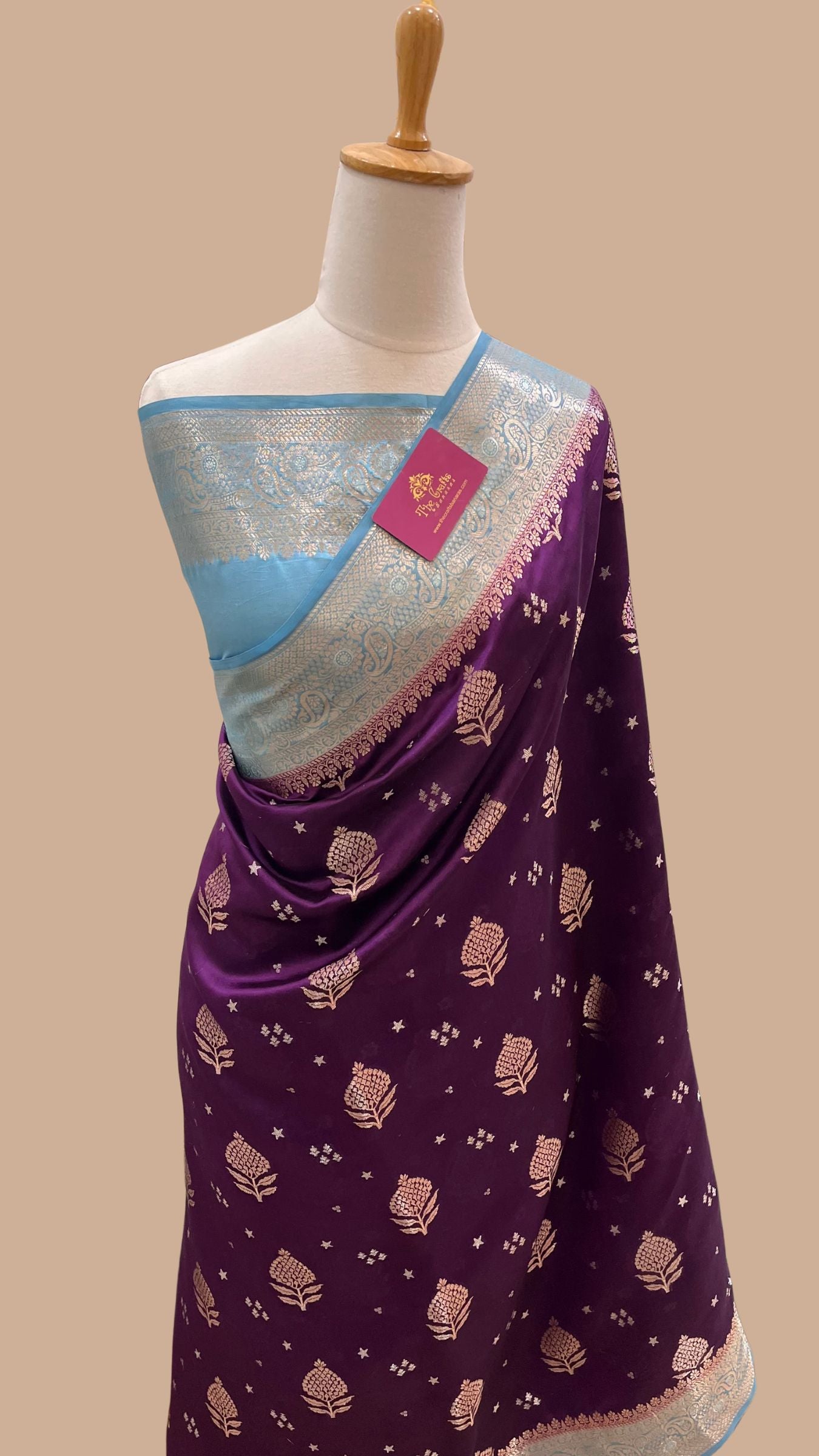 Pure Mango Silk Banarasi Saree