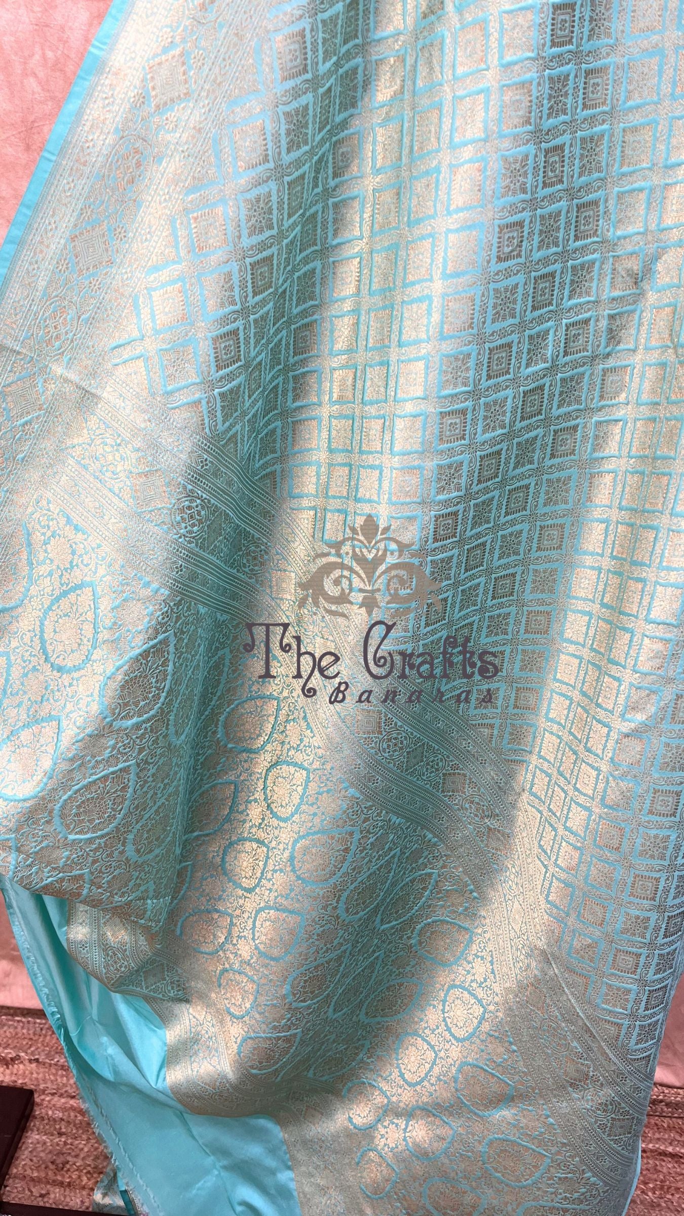 Pure Katan Silk Handloom Banarasi Saree - Tanchui Brocade