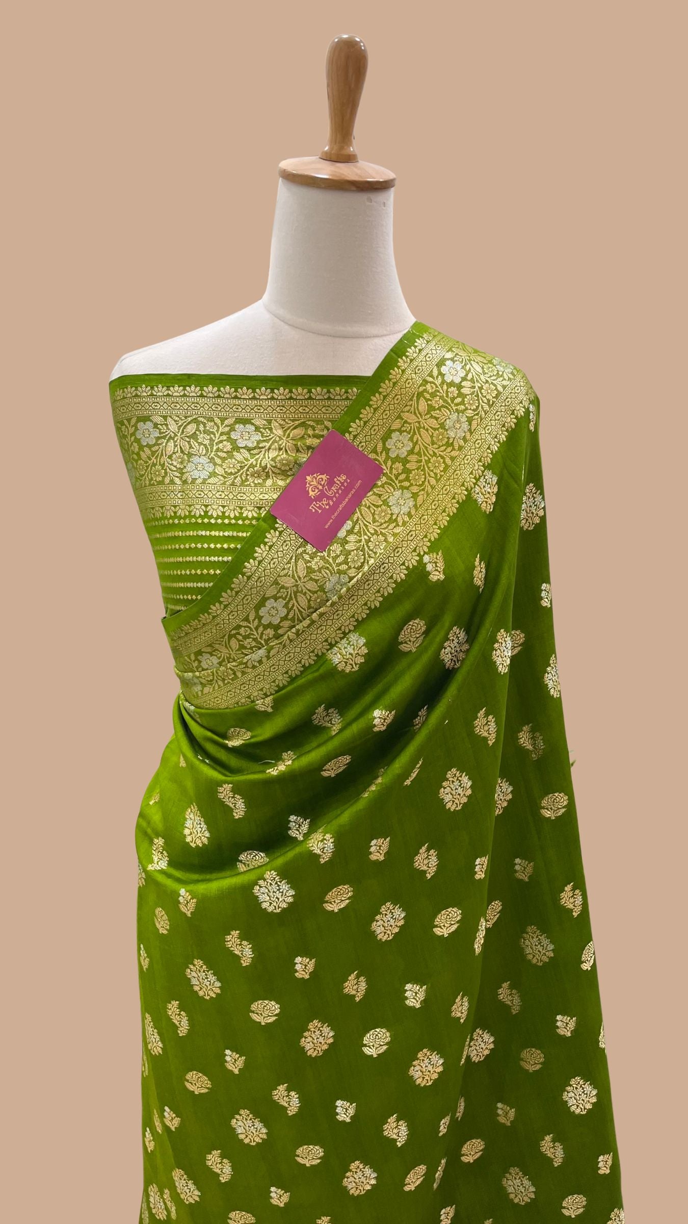 Pure Chiniya Silk Banarasi Saree