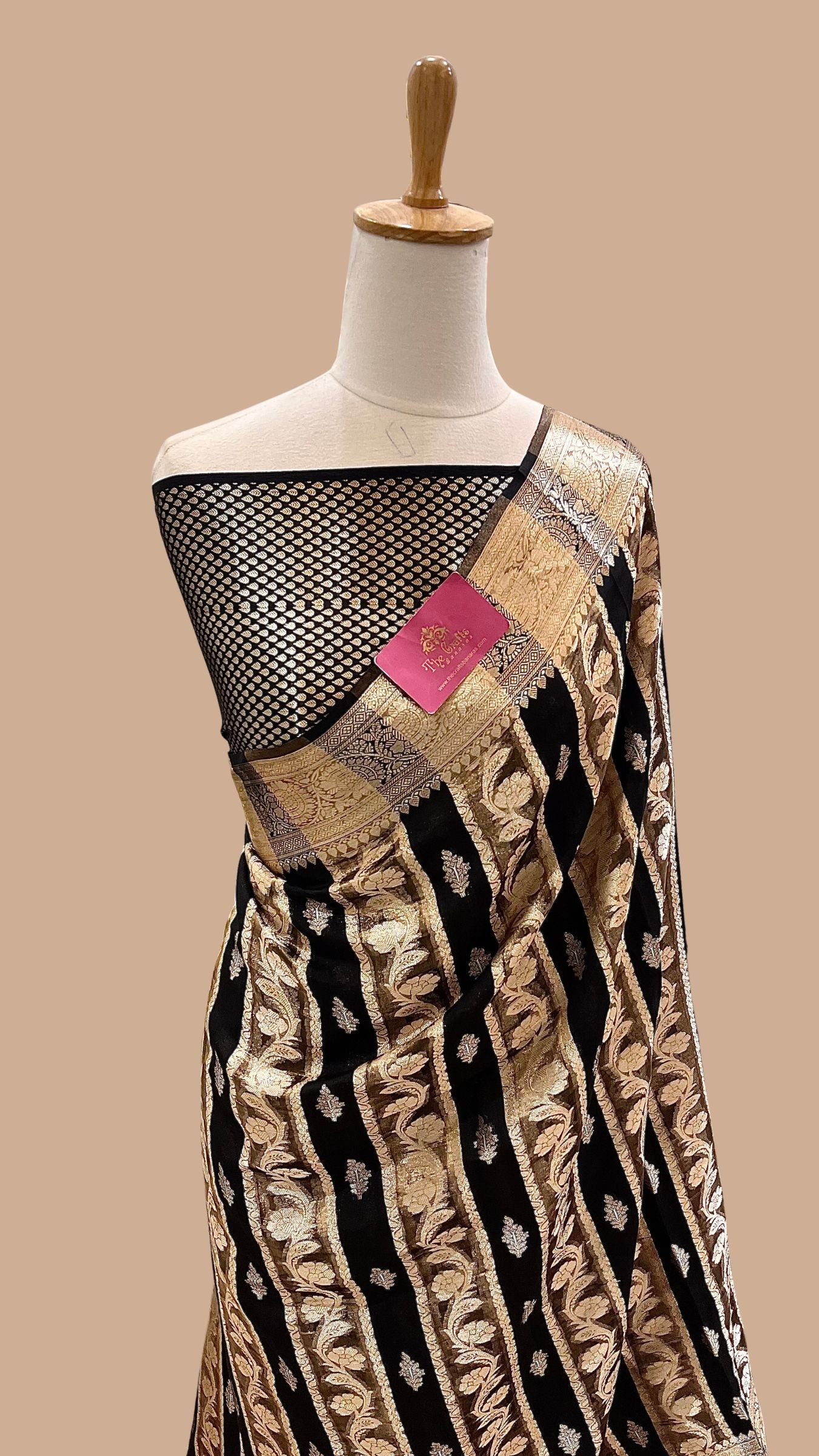 Pure Chiniya Tissue Silk Banarasi Saree