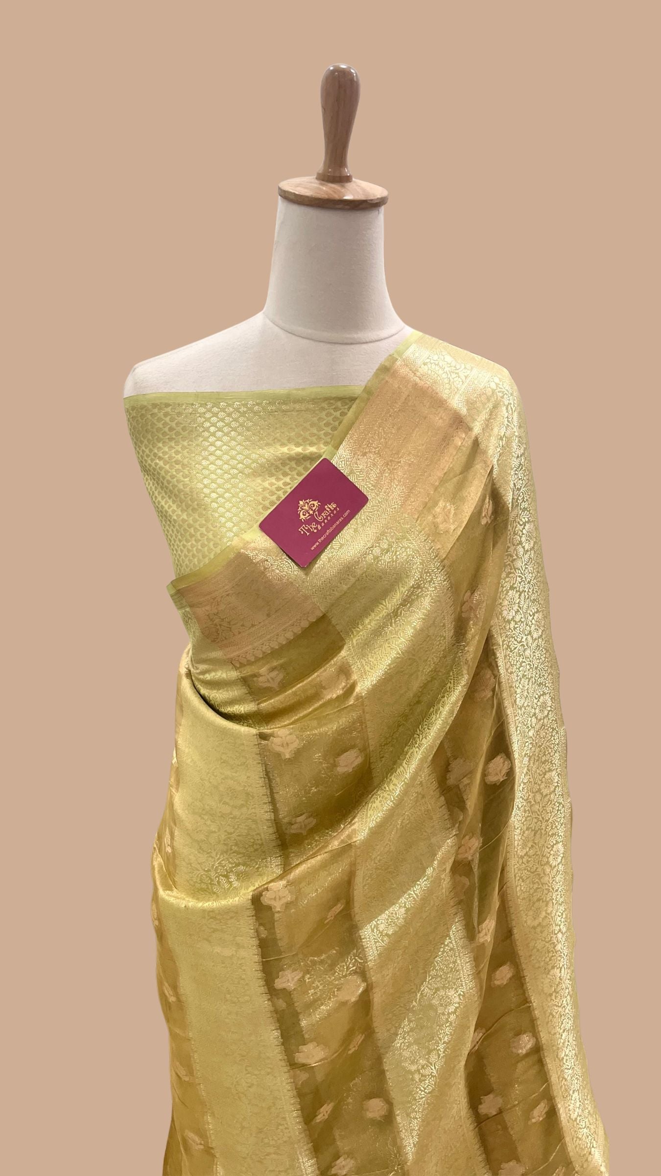 Pure Chiniya Tissue Silk Banarasi Saree