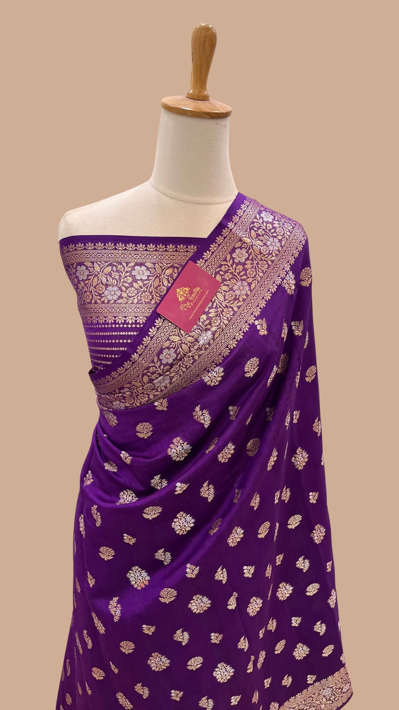 Pure Chiniya Silk Banarasi Saree
