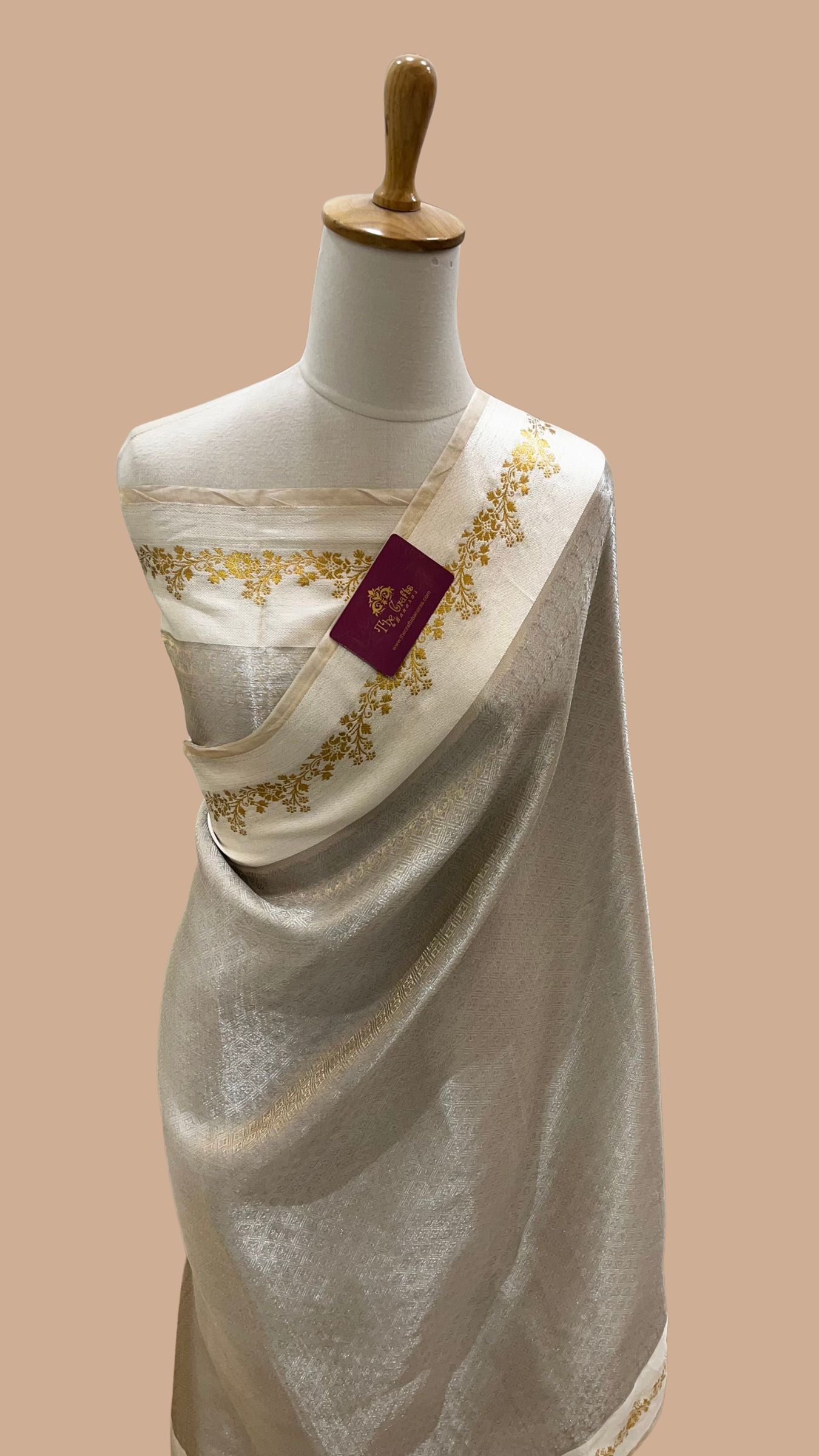 Pure Tissue Silk Brocade Banarasi Saree