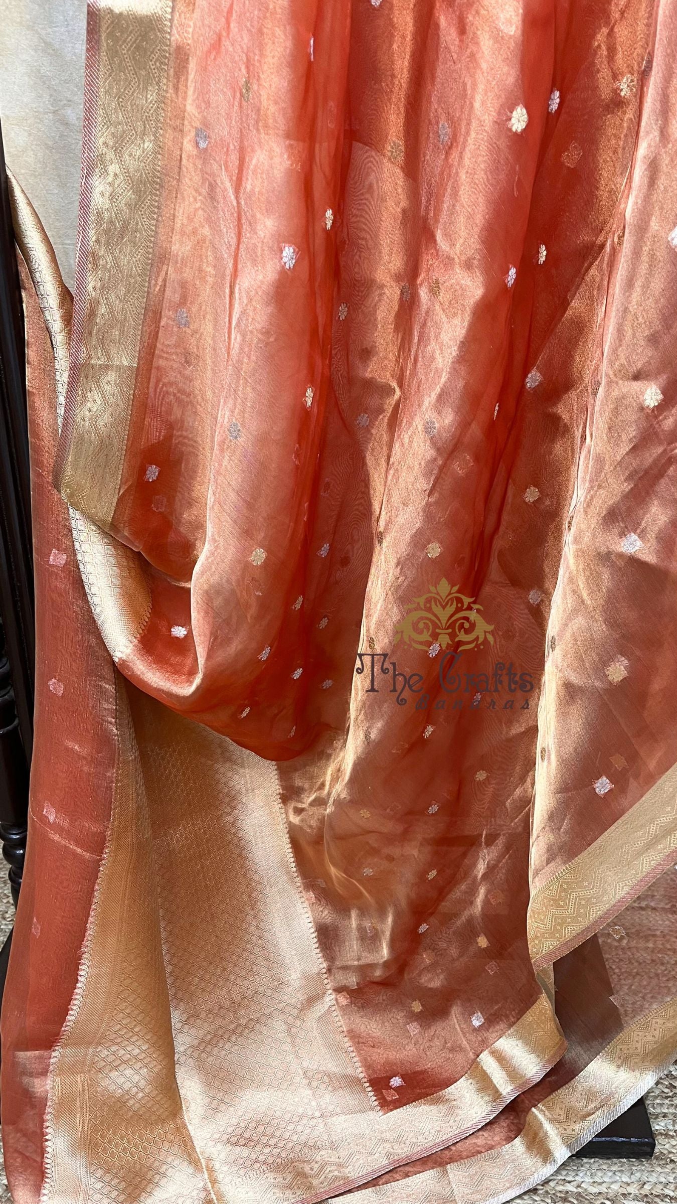Pure Tissue Silk Handloom Banarasi Saree
