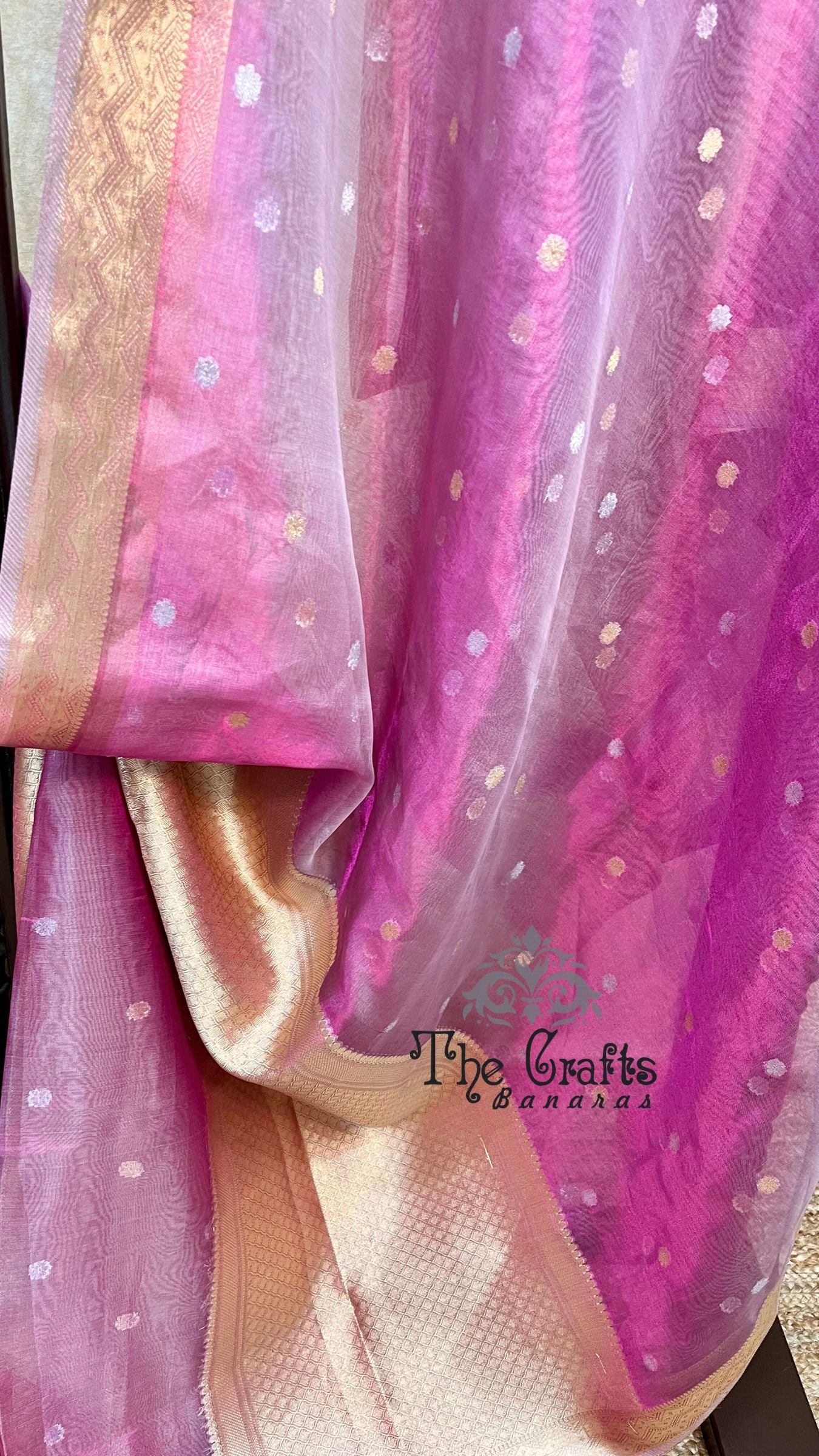 Pure Kora Tissue Silk Banarasi Saree
