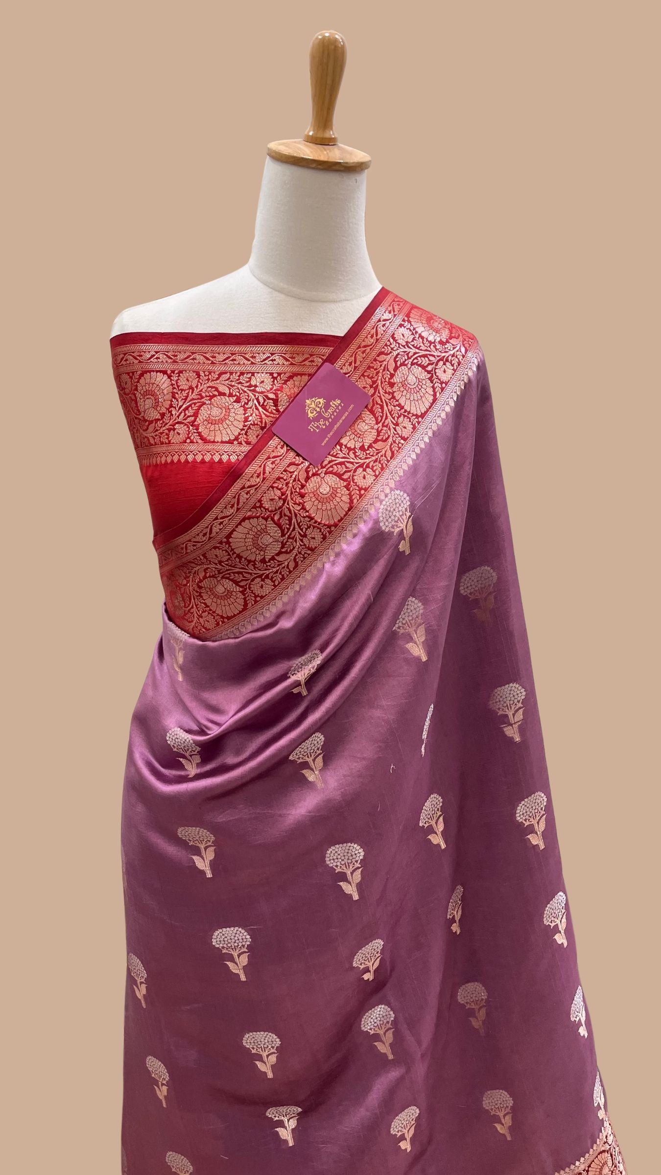 Pure Mango Silk Banarasi Saree