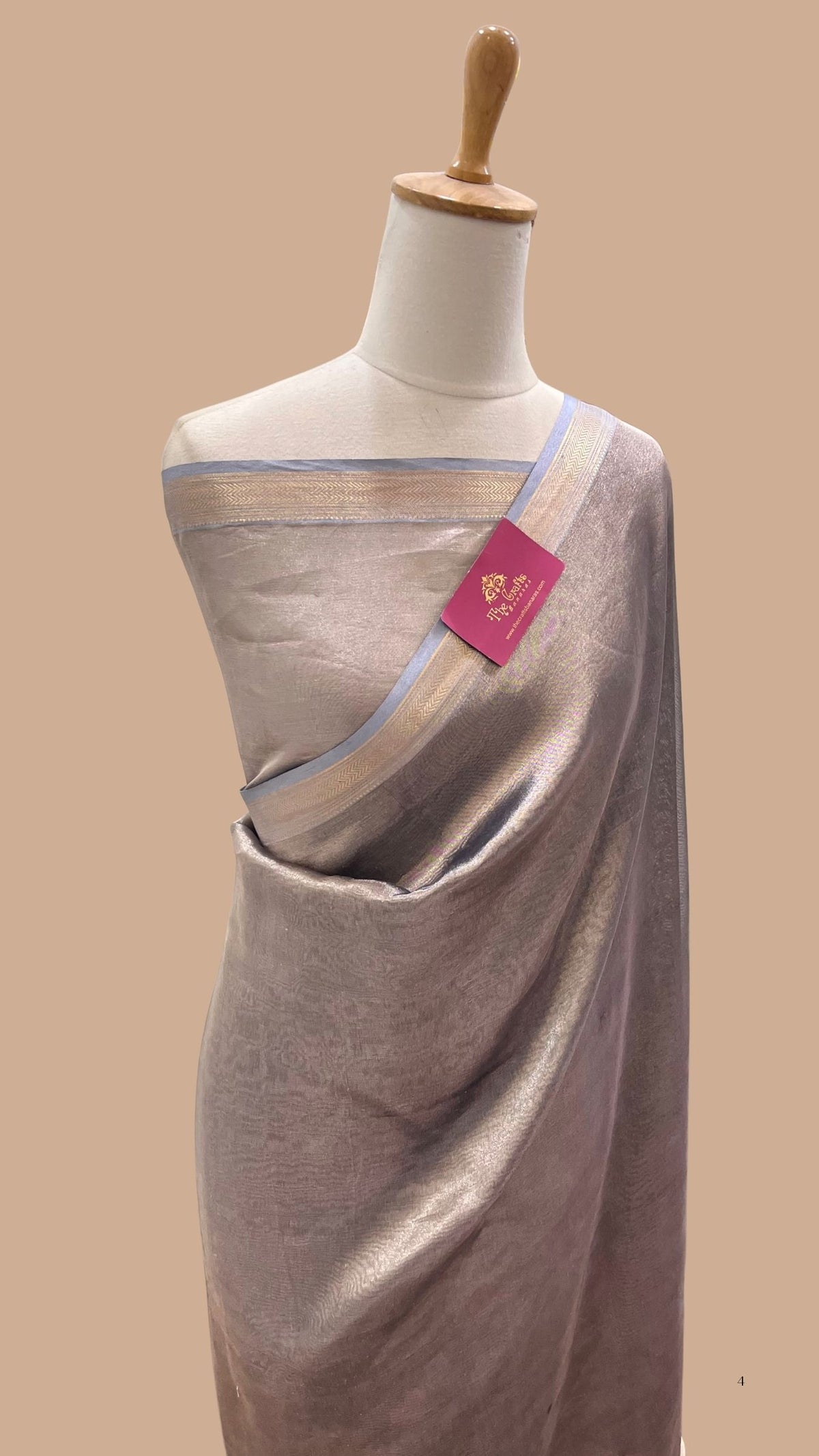 Pure Kora Tissue Silk Banarasi Saree