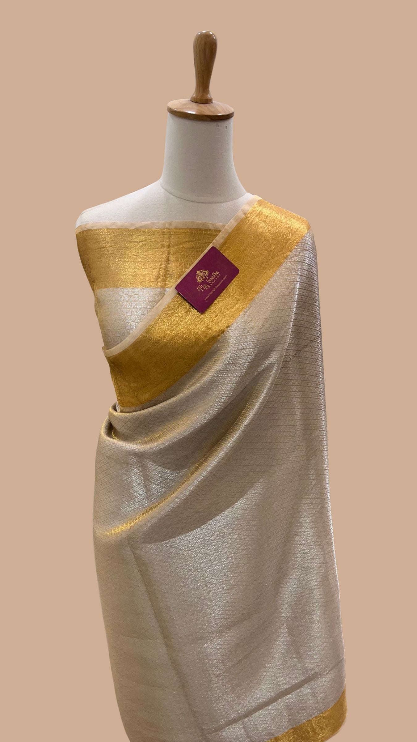 Pure Tissue Silk Brocade Banarasi Saree