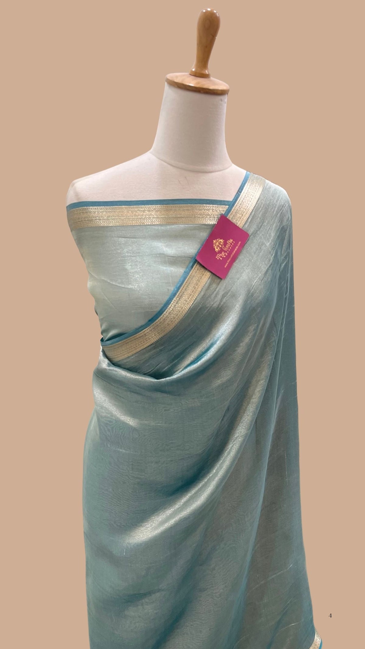 Pure Kora Tissue Silk Banarasi Saree