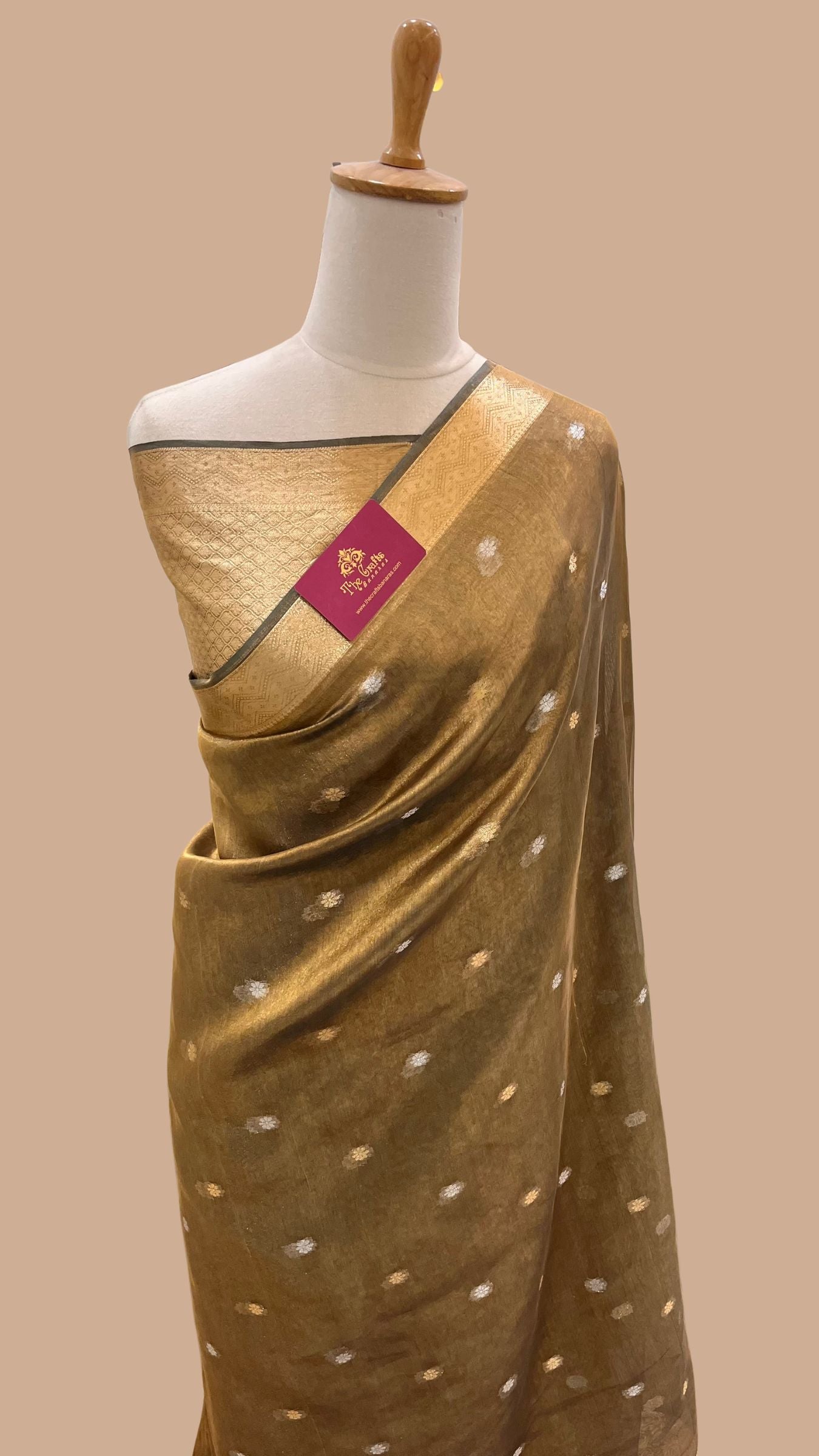 Pure Kora Tissue Silk Banarasi Saree
