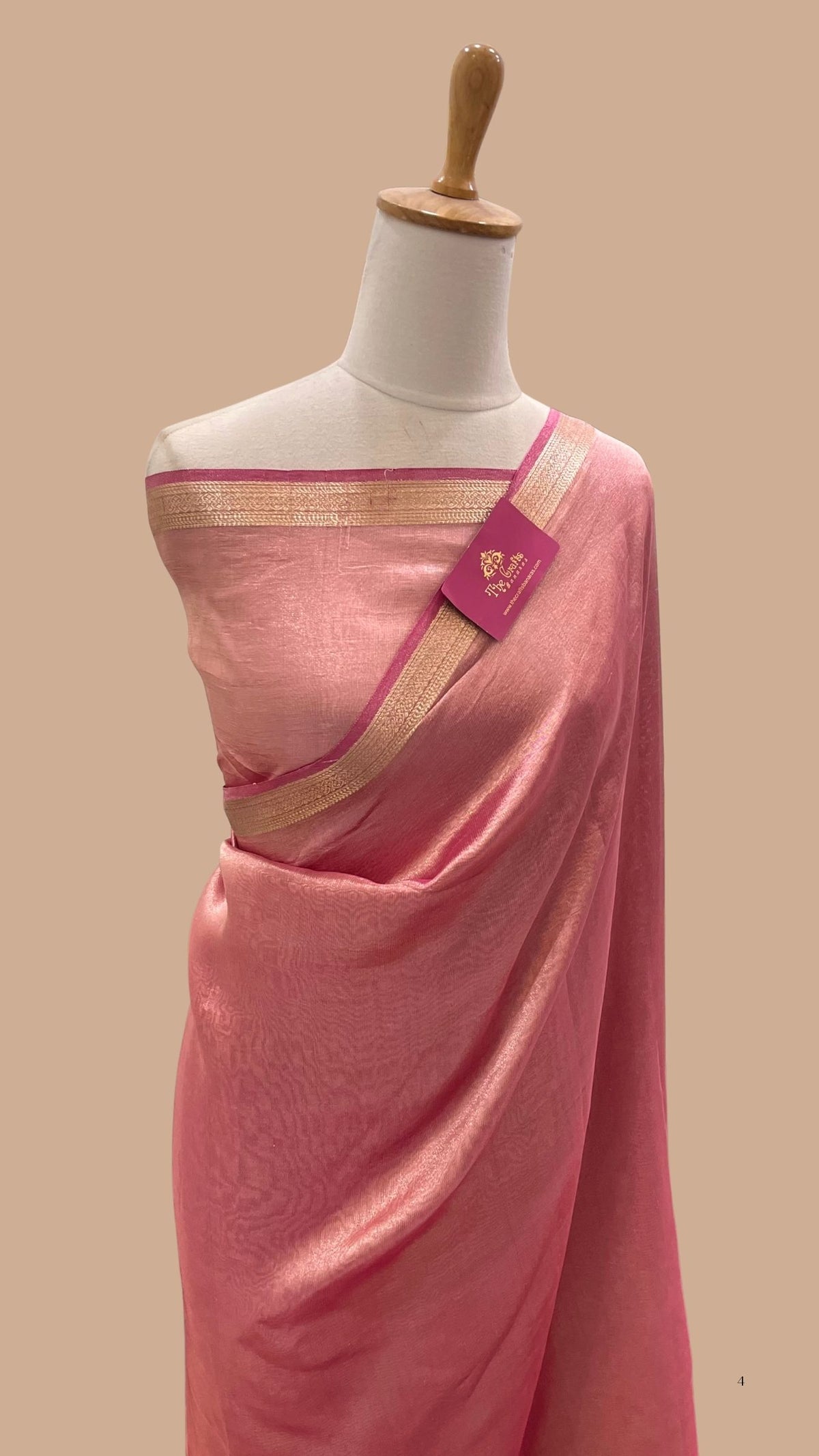 Pure Kora Tissue Silk Banarasi Saree