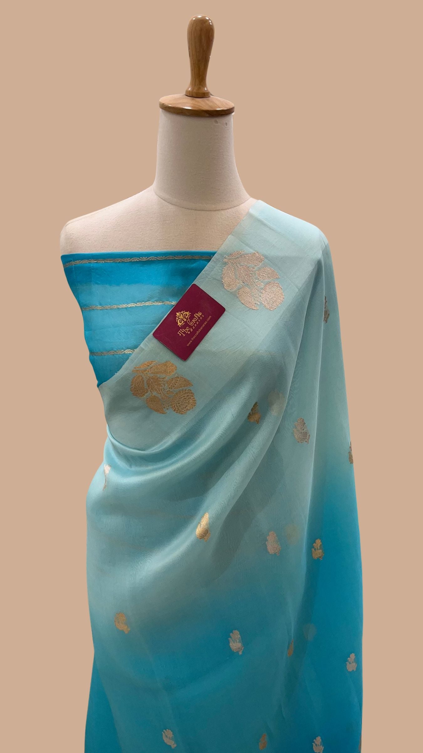 Pure Kora Silk Handloom Banarasi Saree