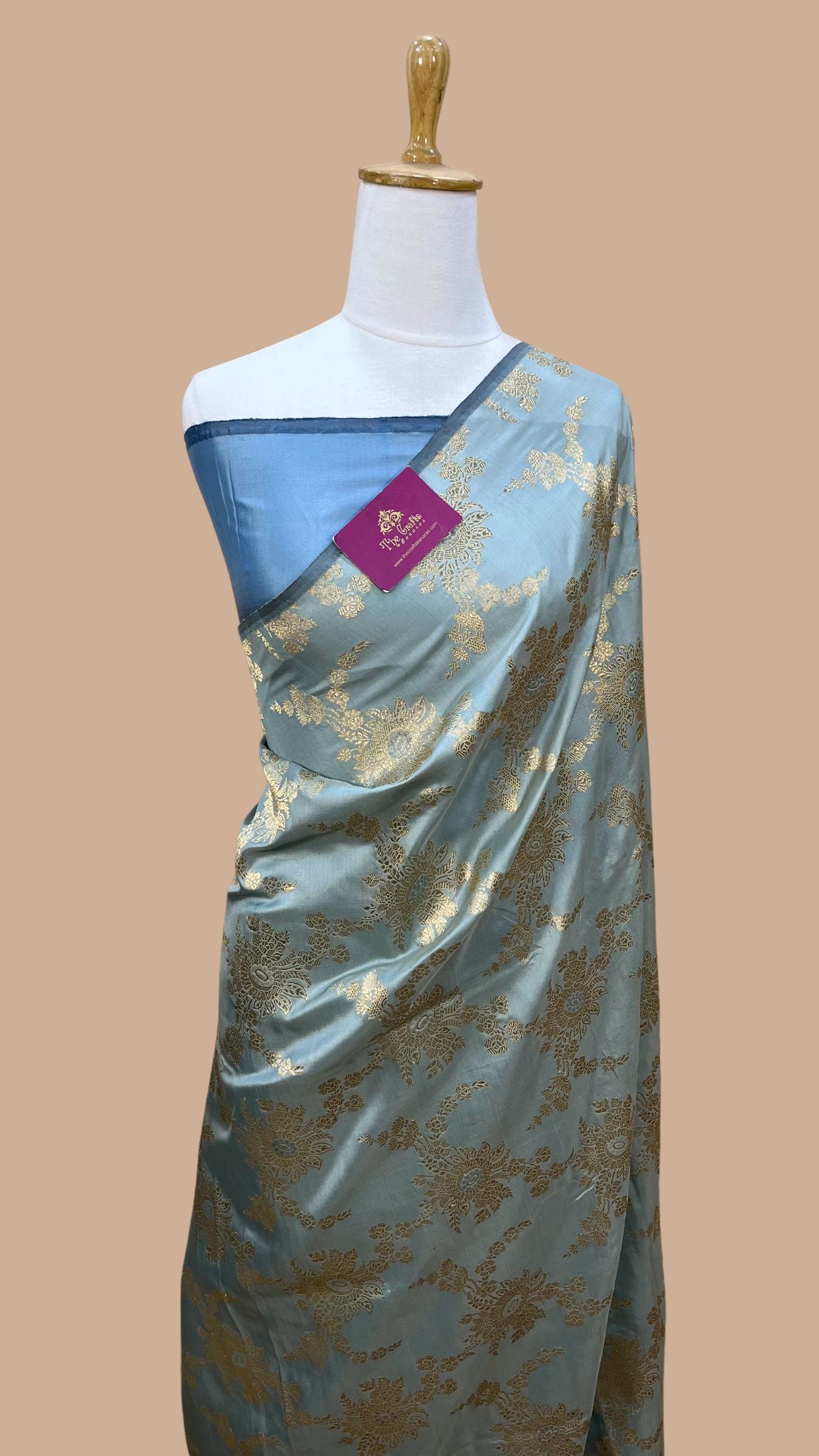 Pure Katan Silk Handloom Banarasi Saree - Kadhua jangla