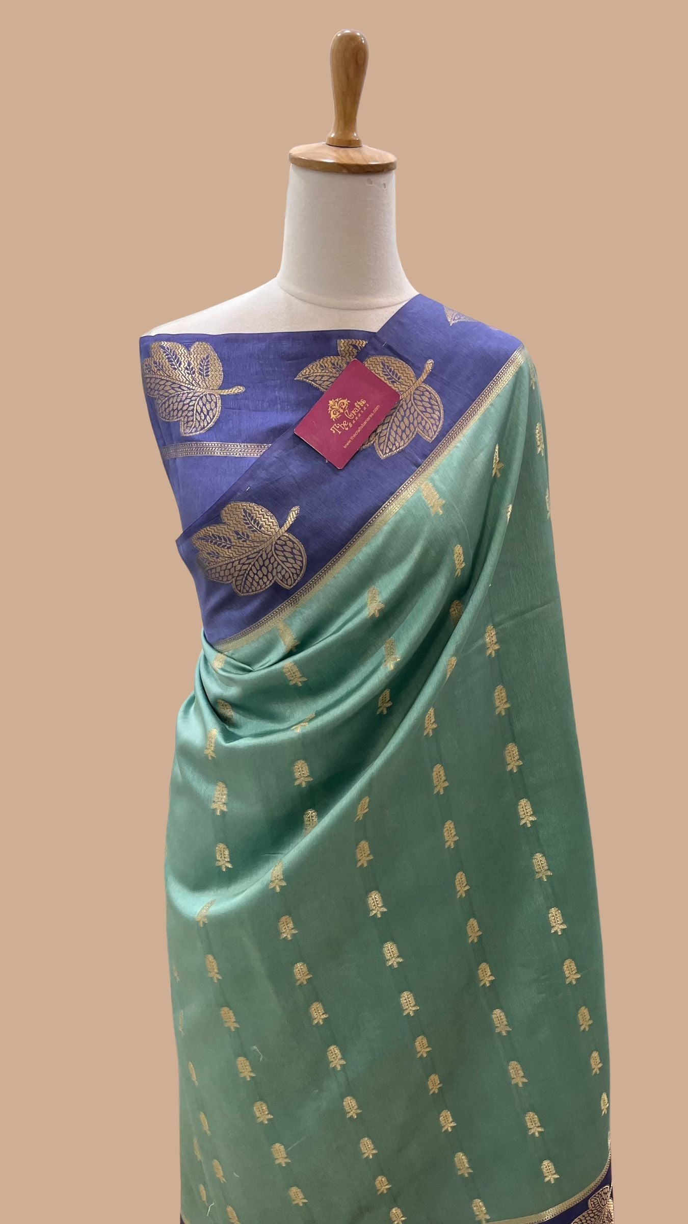 Pure Dupion Silk Banarasi Saree