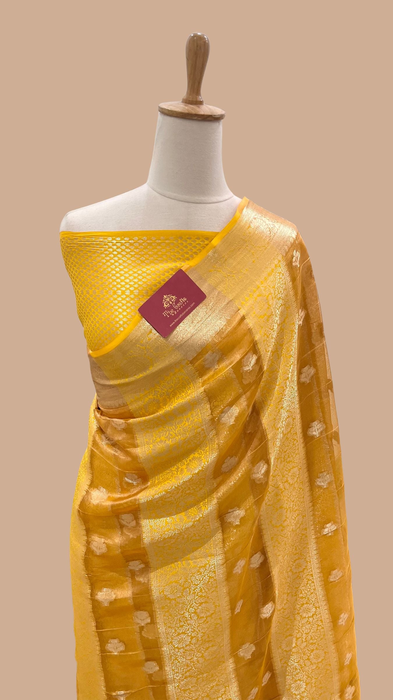Pure Chiniya Tissue Silk Banarasi Saree