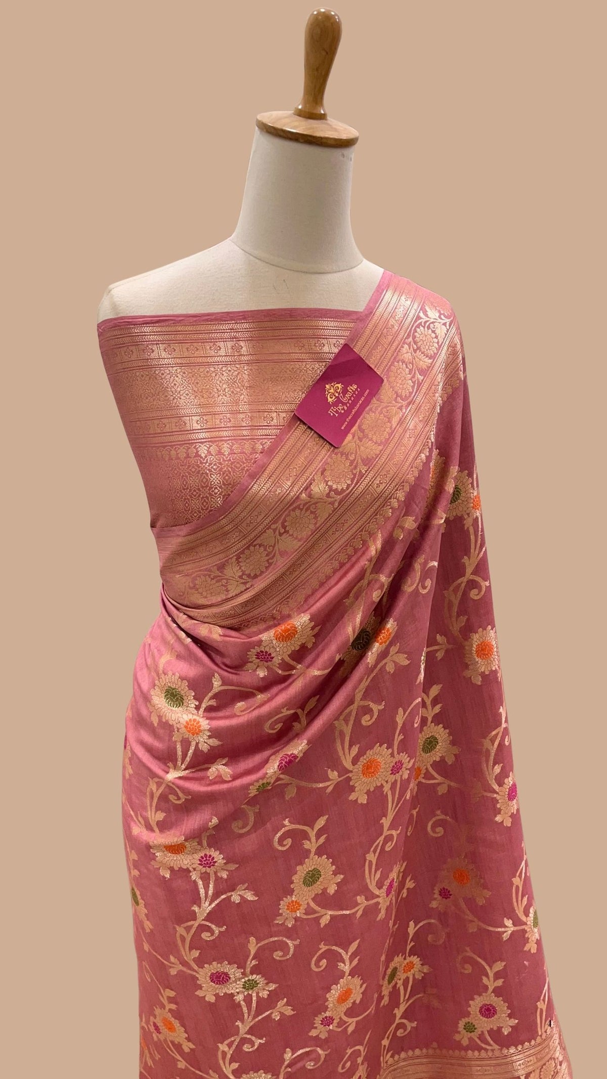 Pure Chiniya Silk Banarasi Saree