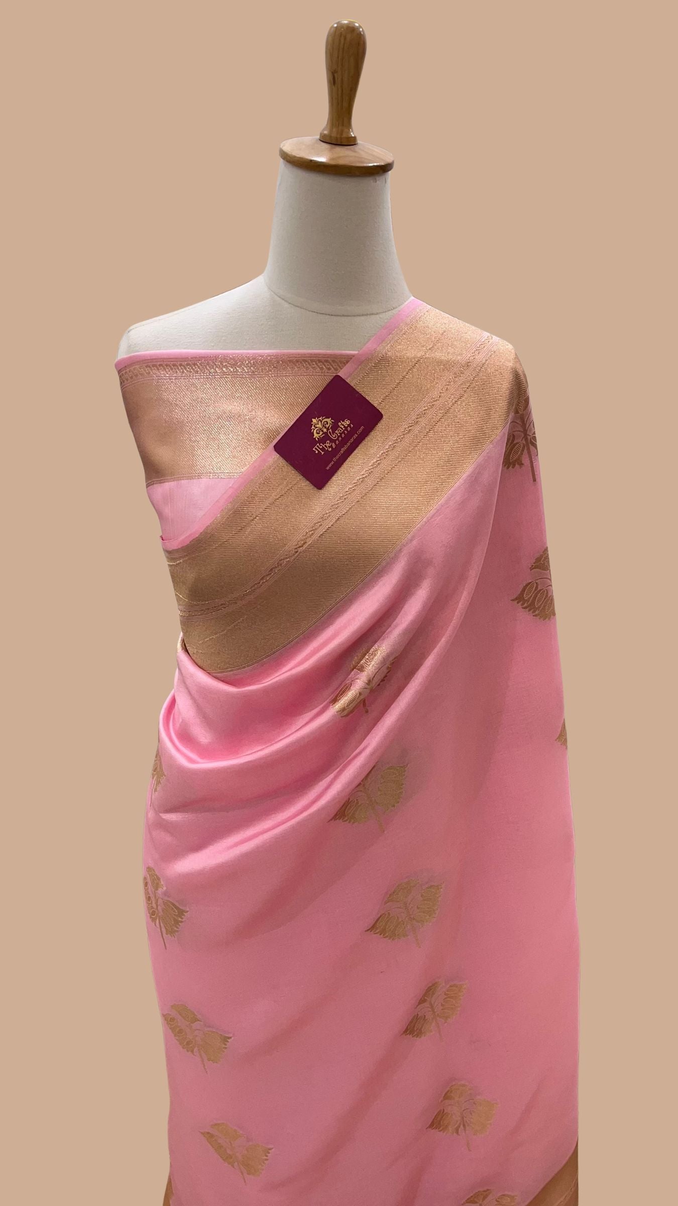 Pure Mango Silk Banarasi Saree
