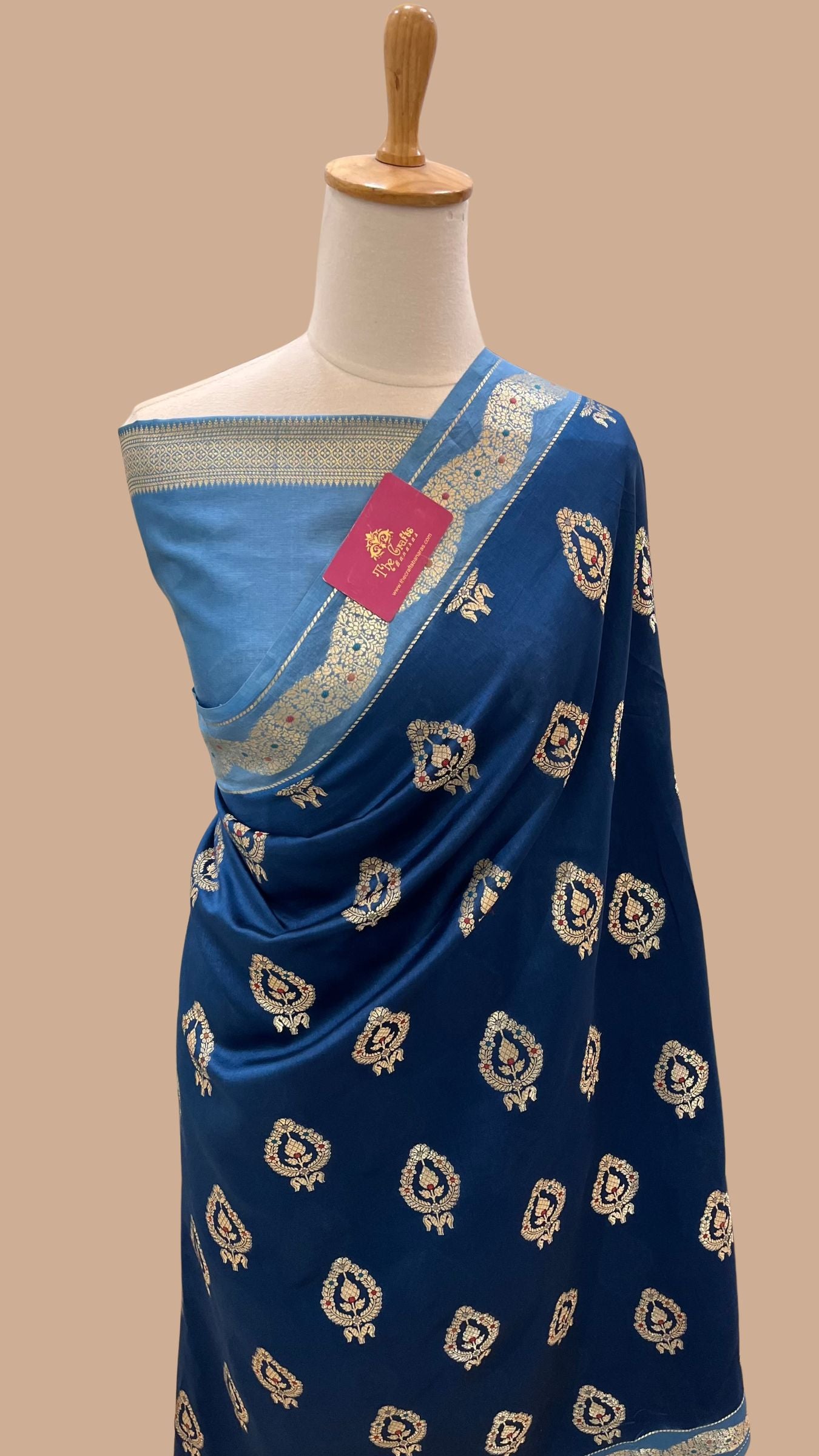Pure Mango Silk Banarasi Saree