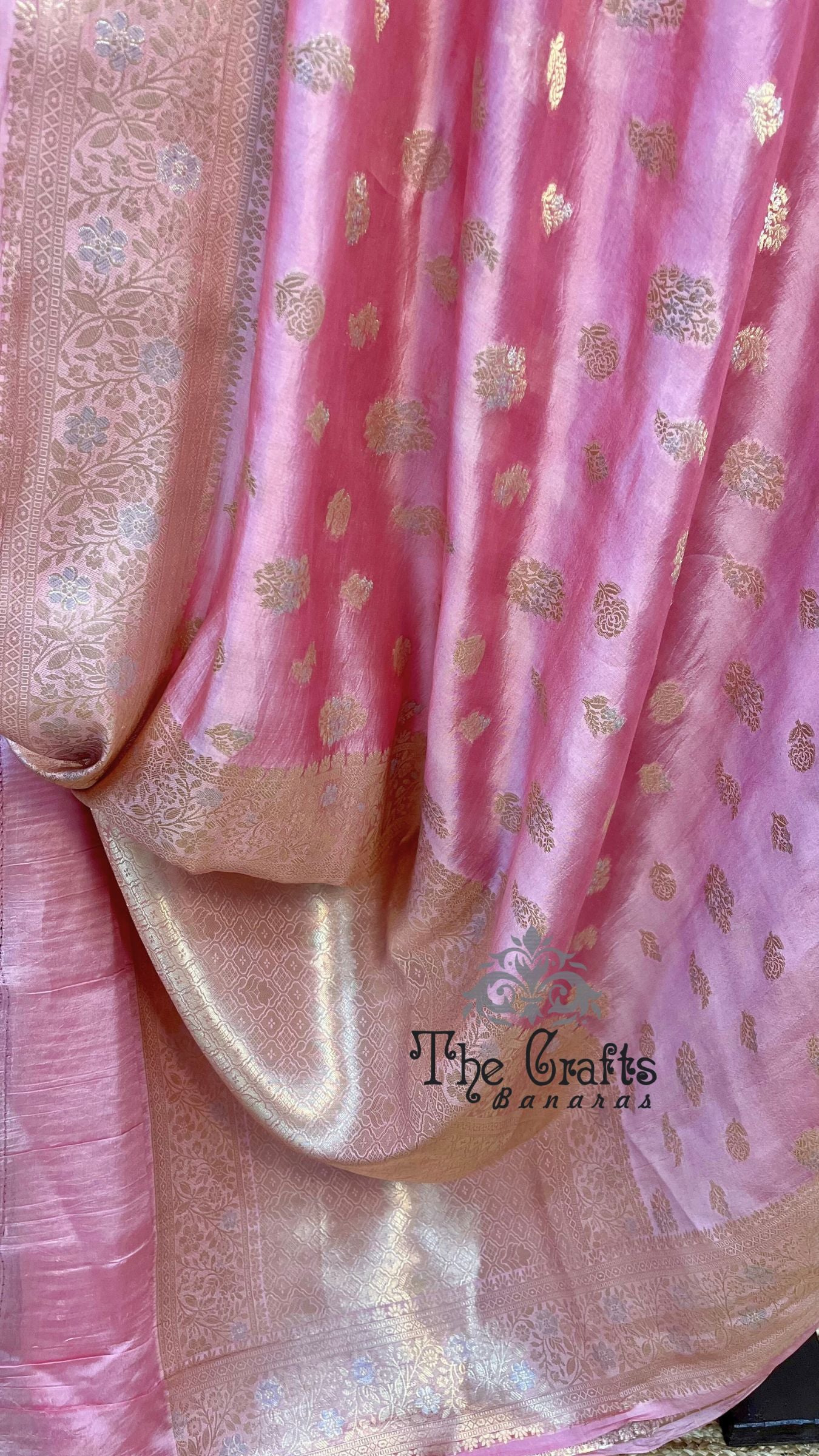 Pure Mango Silk Banarasi Saree