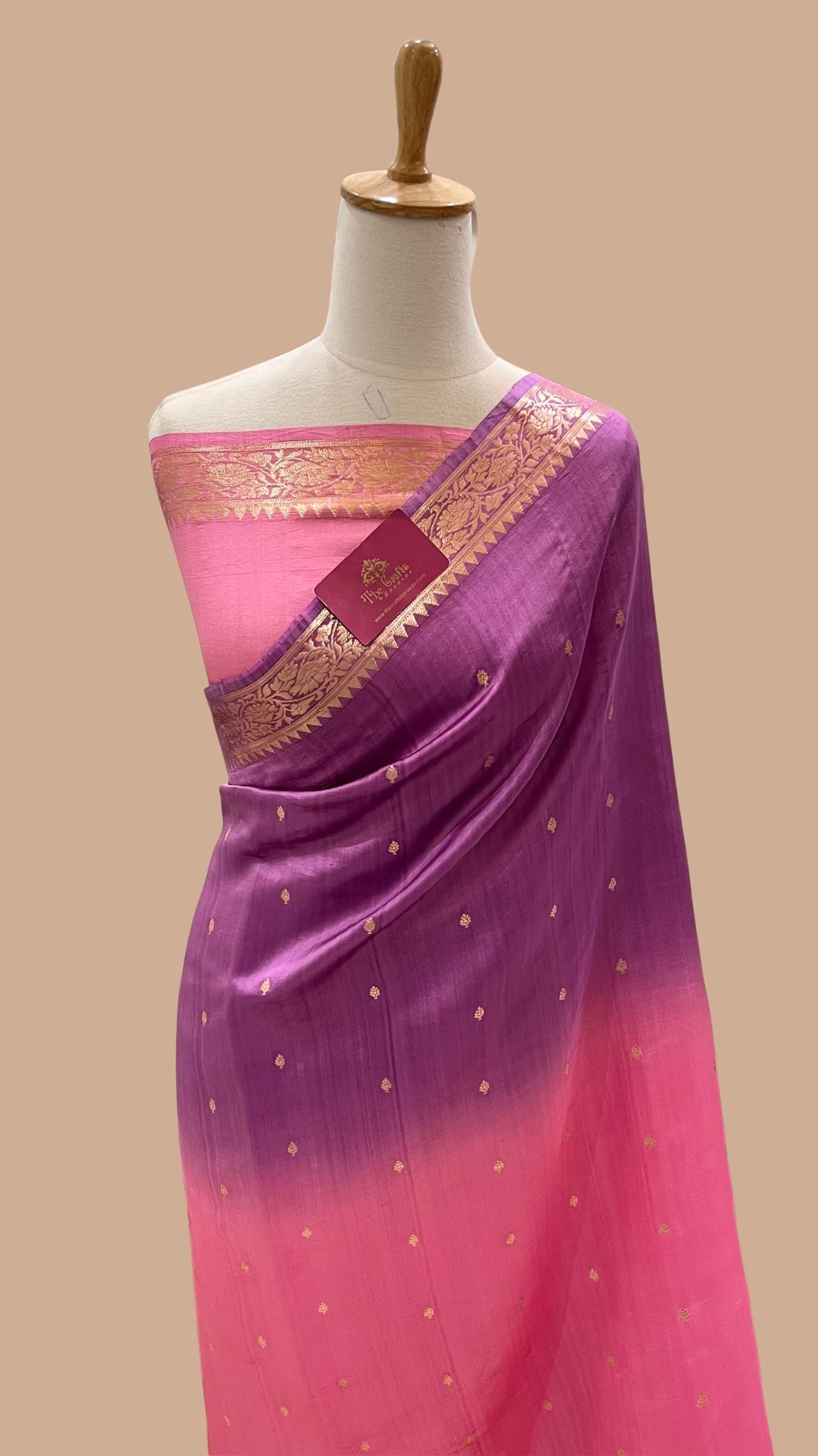 Pure Mango Silk Handloom Banarasi Saree