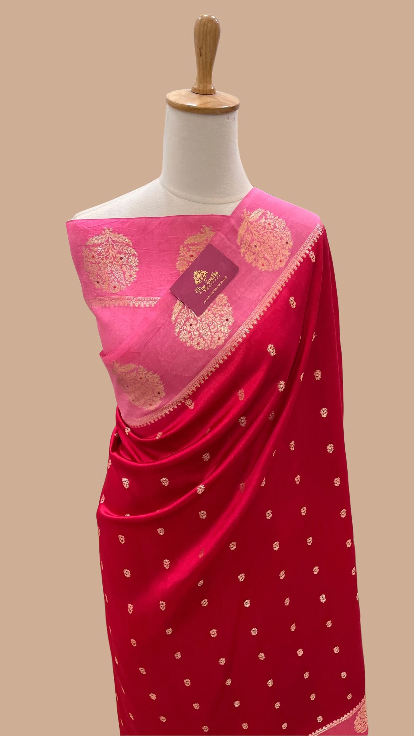 Pure Mango Silk Banarasi Saree