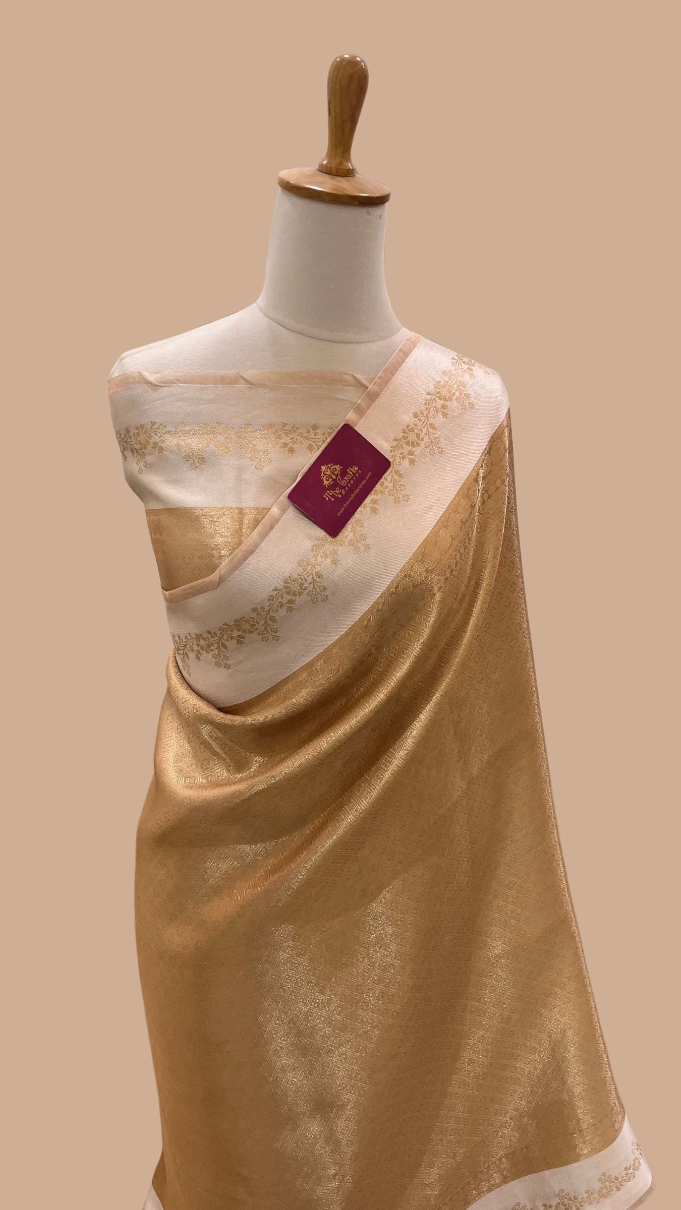 Pure Tissue Silk Brocade Banarasi Saree