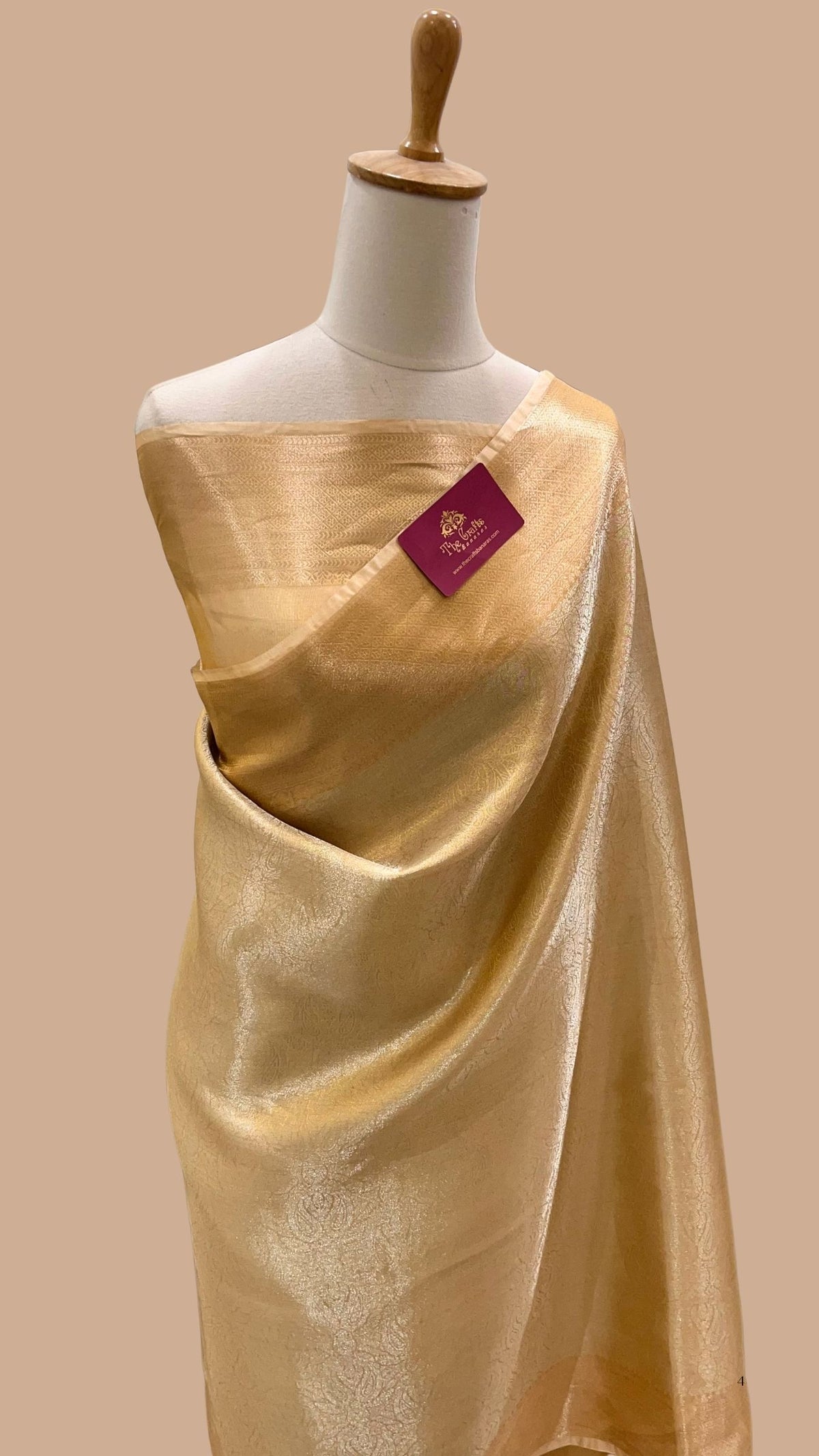 Pure Tissue Silk Brocade Banarasi Saree