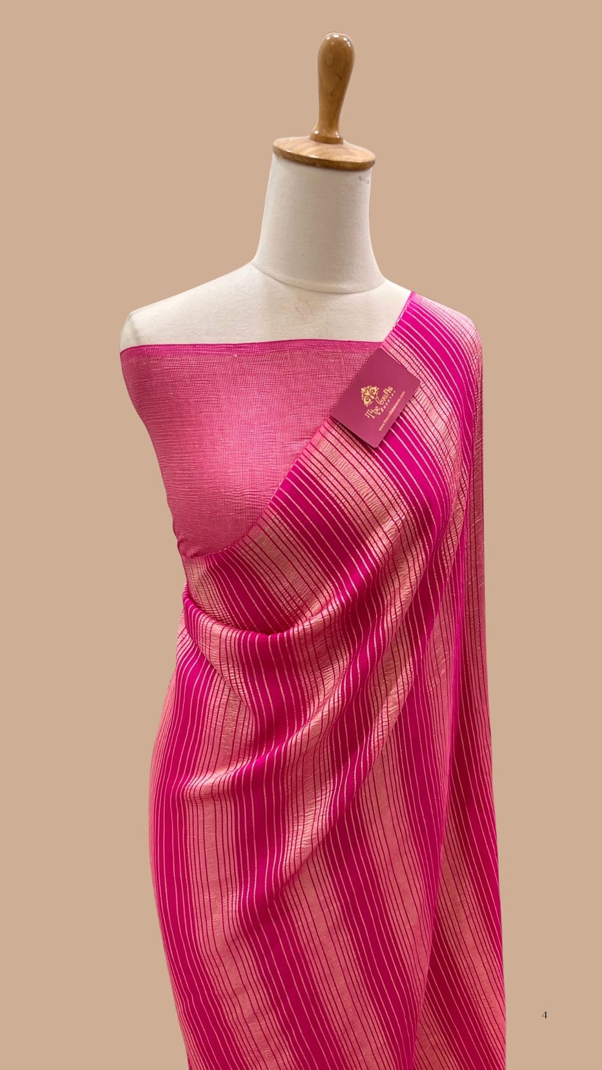 Pure Munga Silk Banarasi Saree