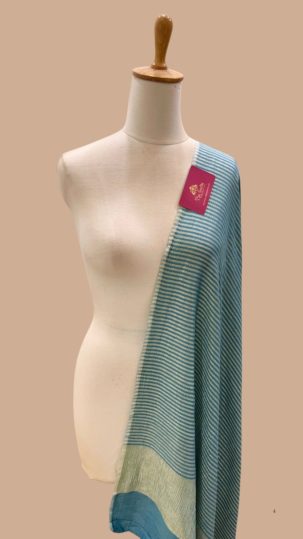 Pure Moonga Silk Banarasi Handloom Dupatta