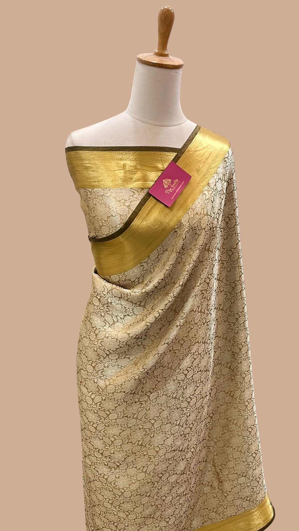 Pure Tissue Brocade Banarasi Saree