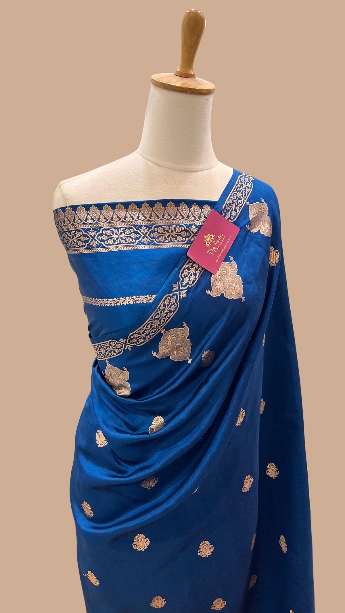 Pure Mango Silk Handloom Banarasi Saree