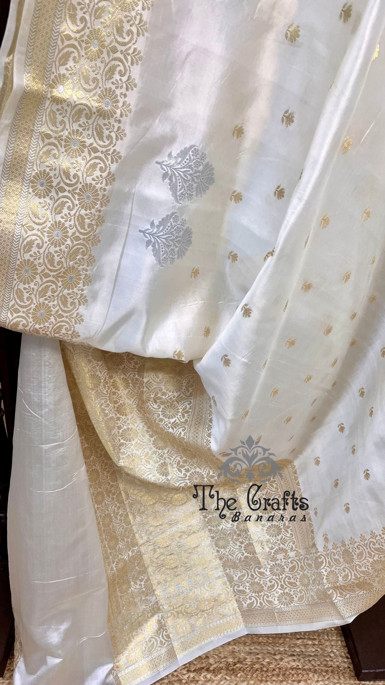 Pure Mango Silk Banarasi Saree