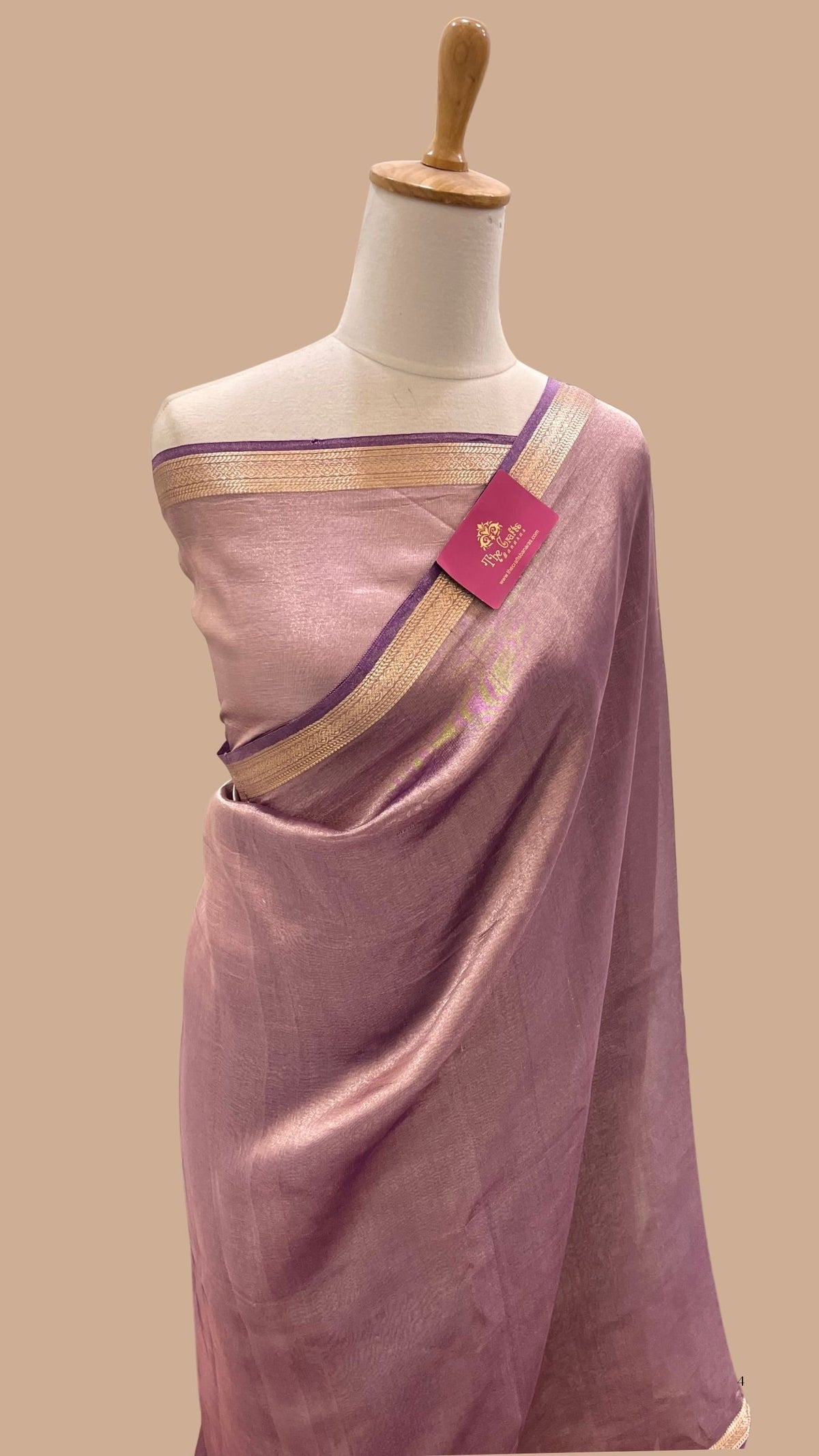 Pure Kora Tissue Silk Banarasi Saree