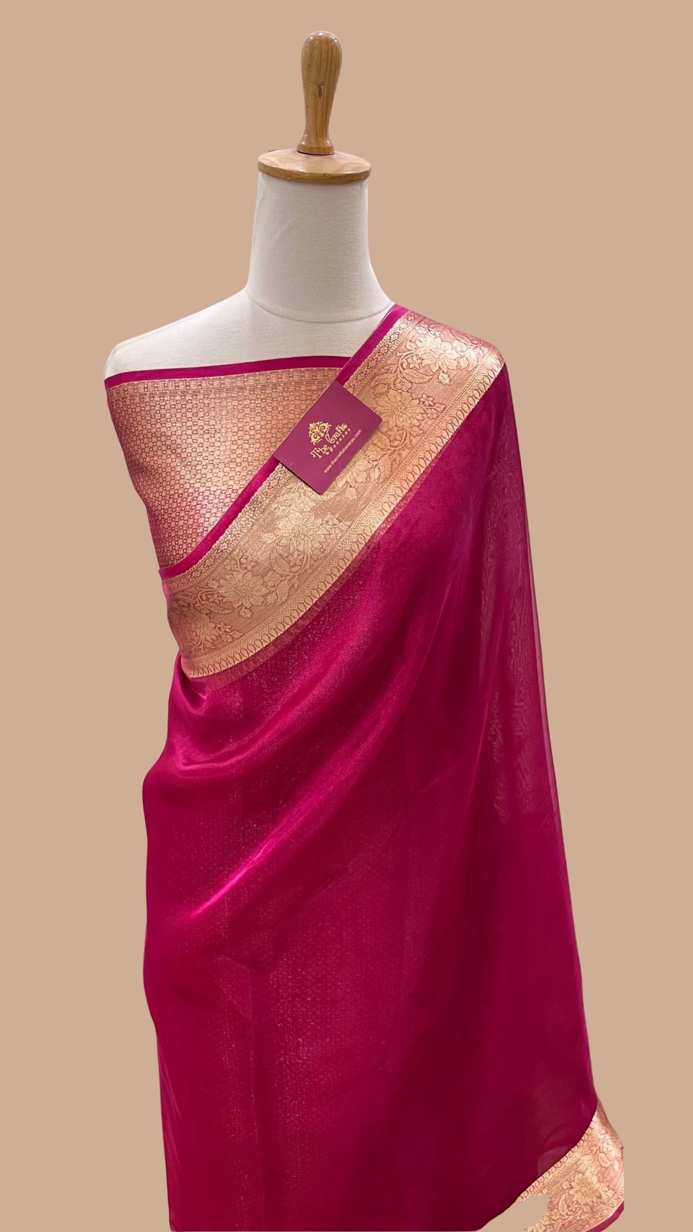 Pure Kora Tissue Silk Banarasi Saree