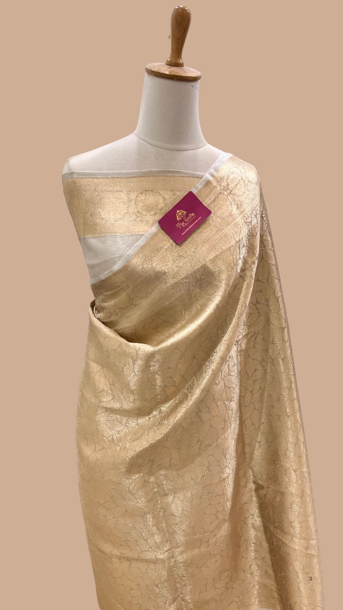 Pure Tissue Silk Brocade Banarasi Saree