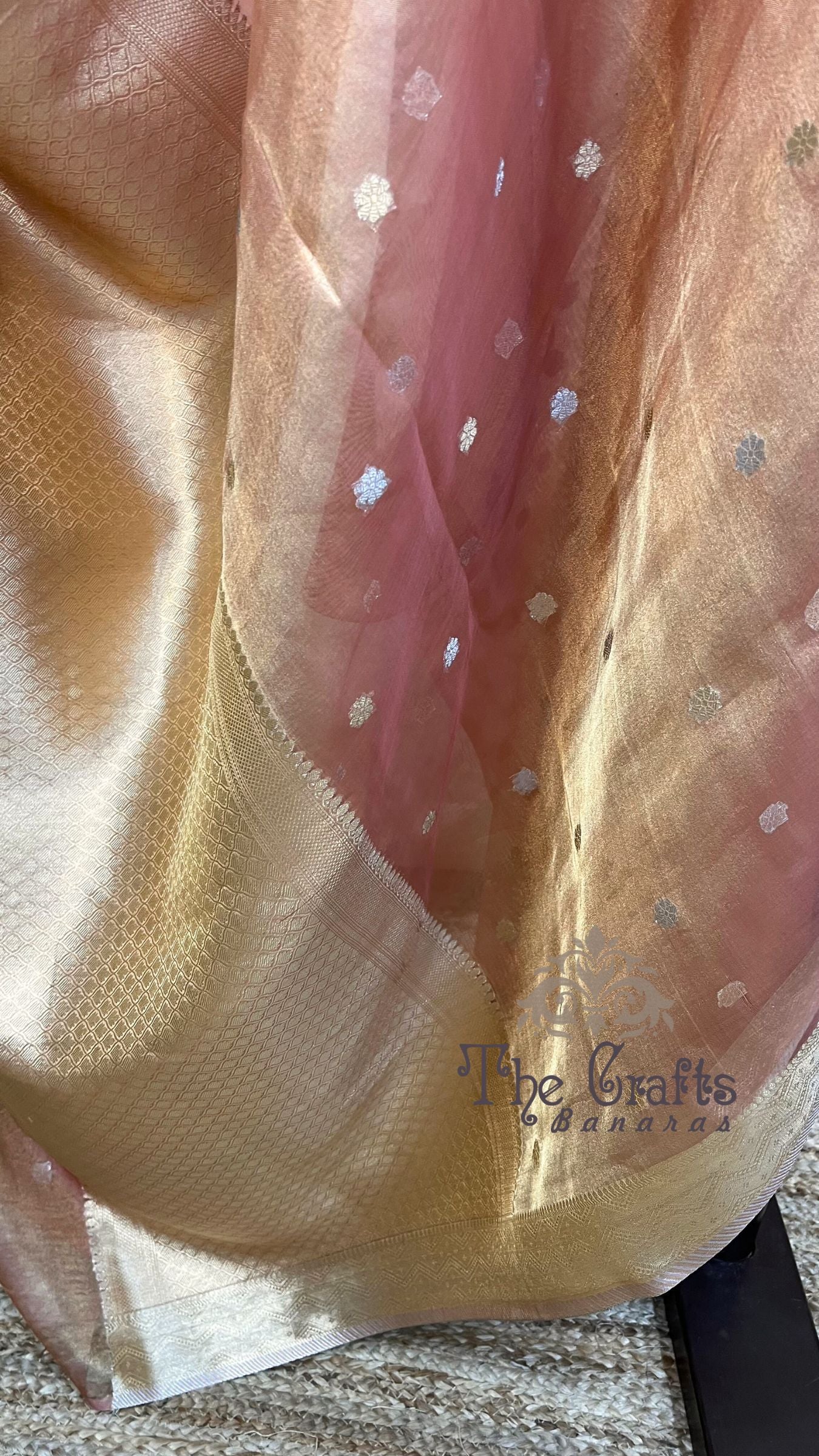 Pure Kora Tissue Silk Banarasi Saree