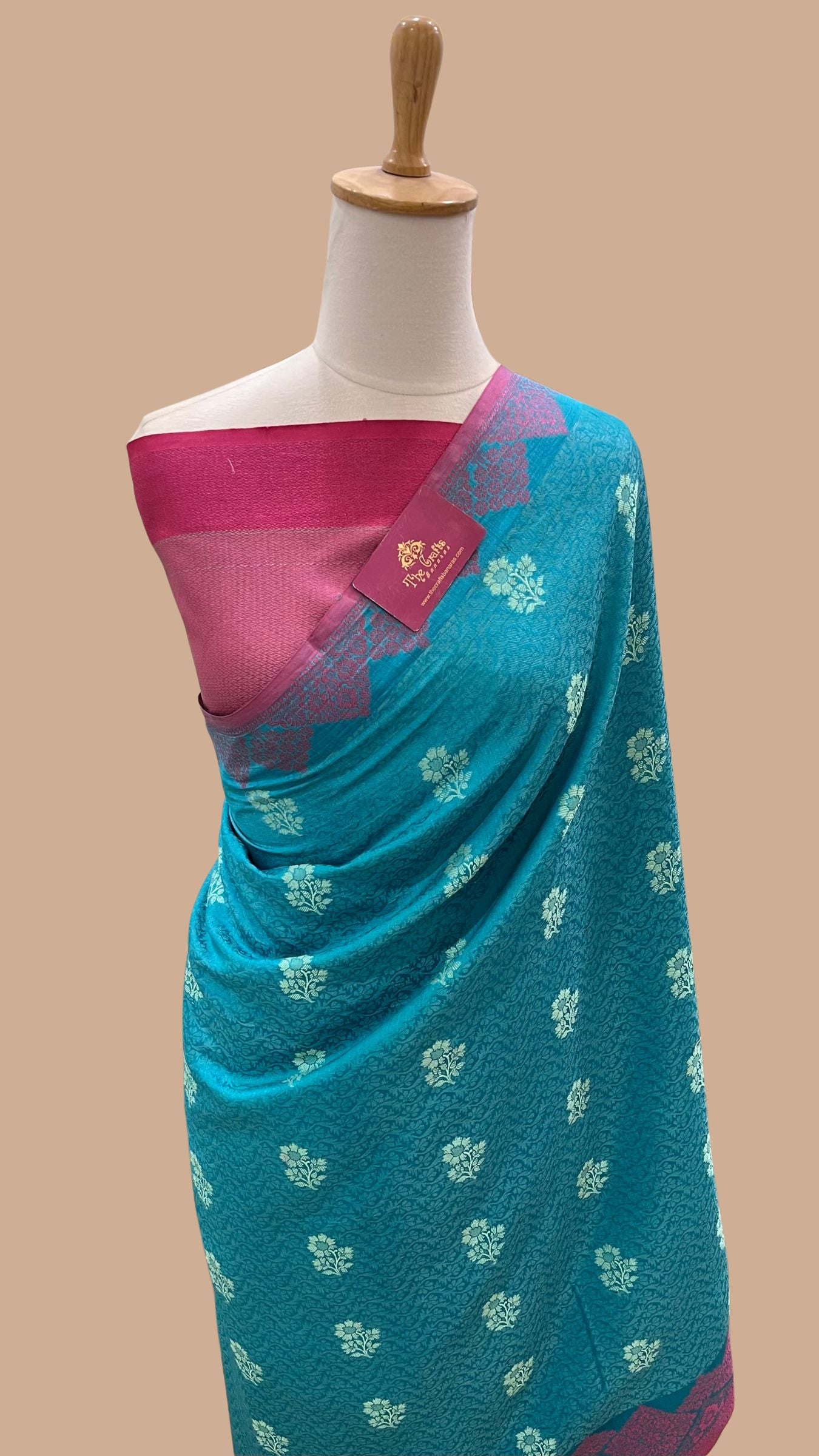 Pure Chiniya Silk Banarasi Saree