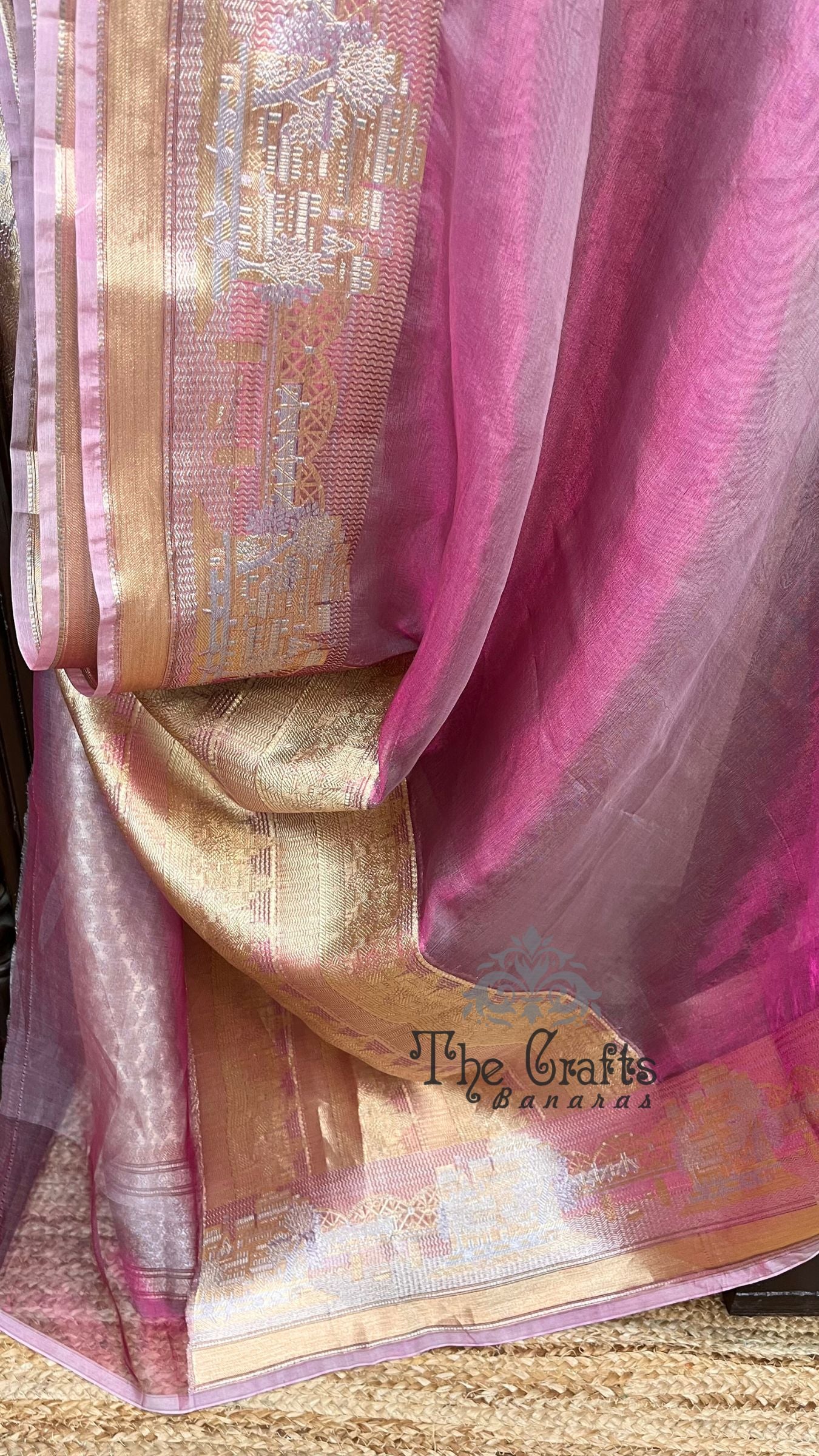 Pure Kora Tissue Silk Banarasi Saree