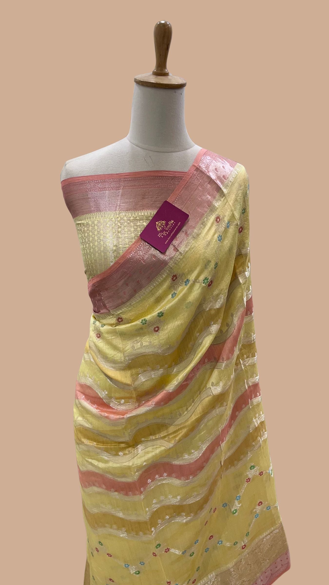 Pure Chiniya Silk Banarasi Saree